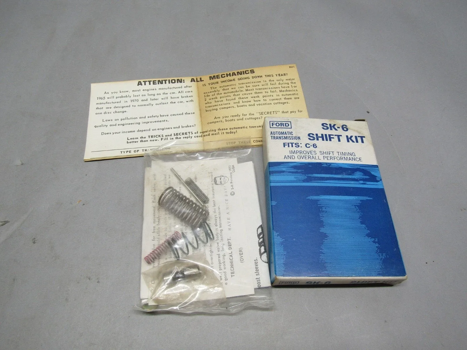 Ford C6 Shift Kit SK-6