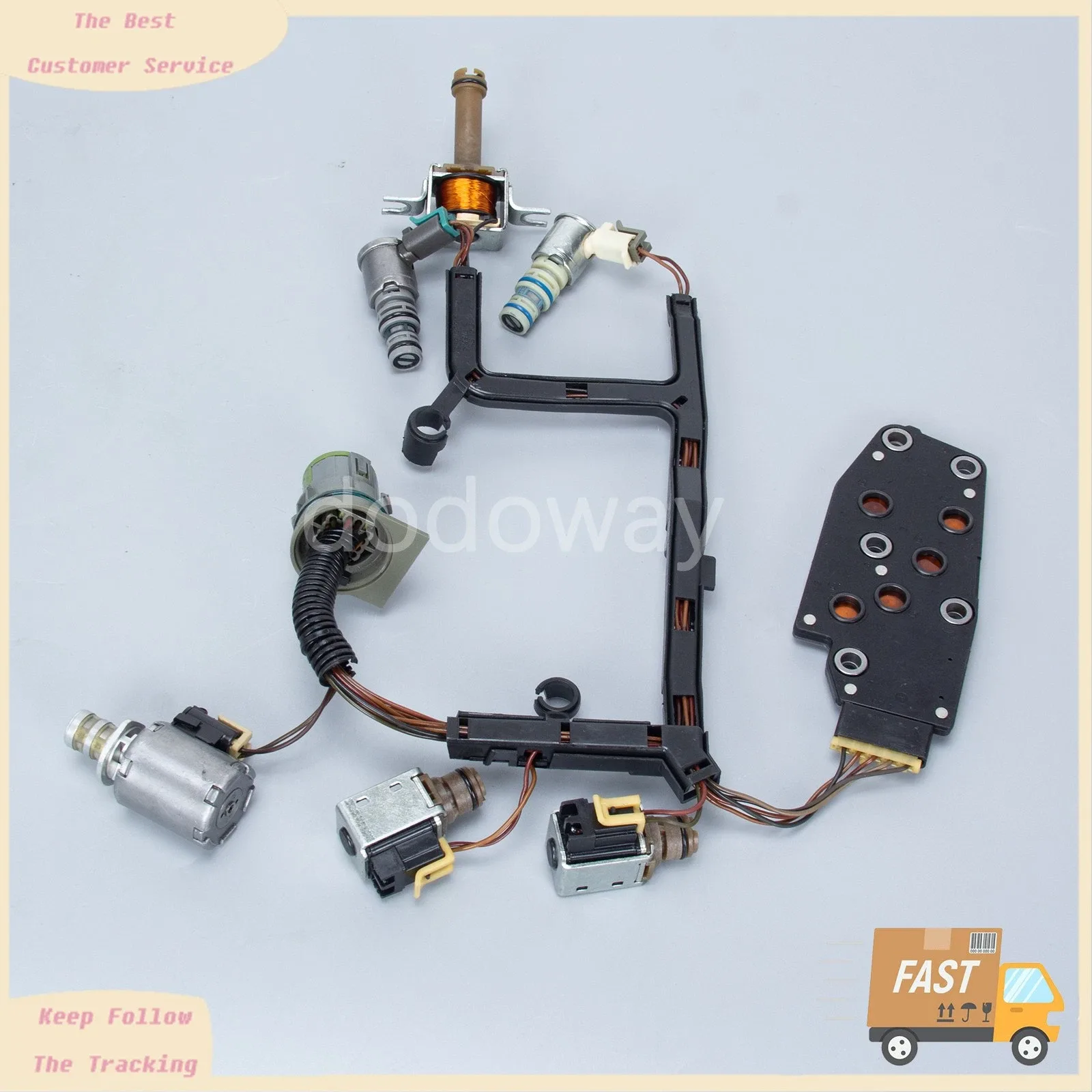For GM 4L60E Solenoid Kit Master Epc Shift Tcc Pwm 3-2 1996-2003 image 3