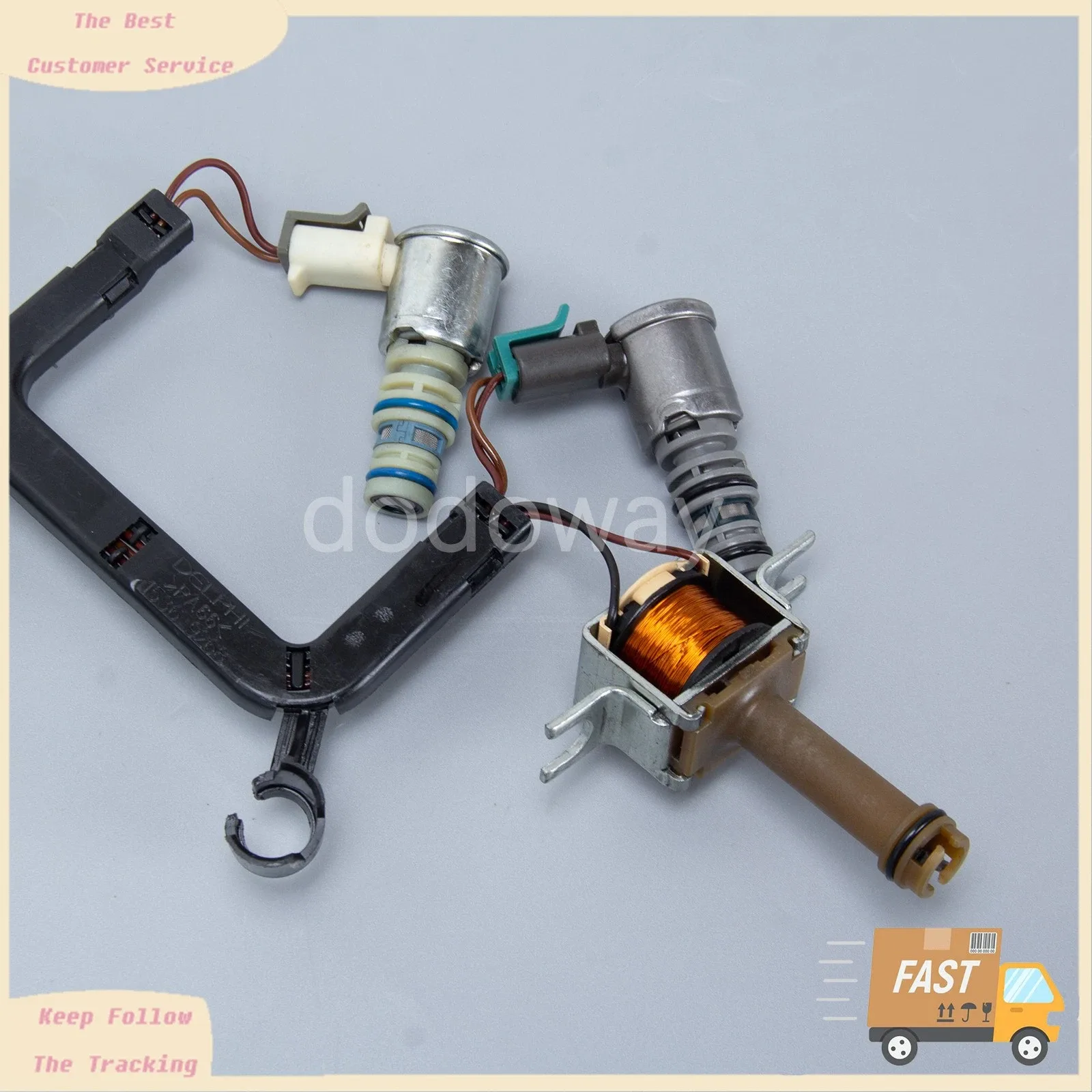 For GM 4L60E Solenoid Kit Master Epc Shift Tcc Pwm 3-2 1996-2003 image 4