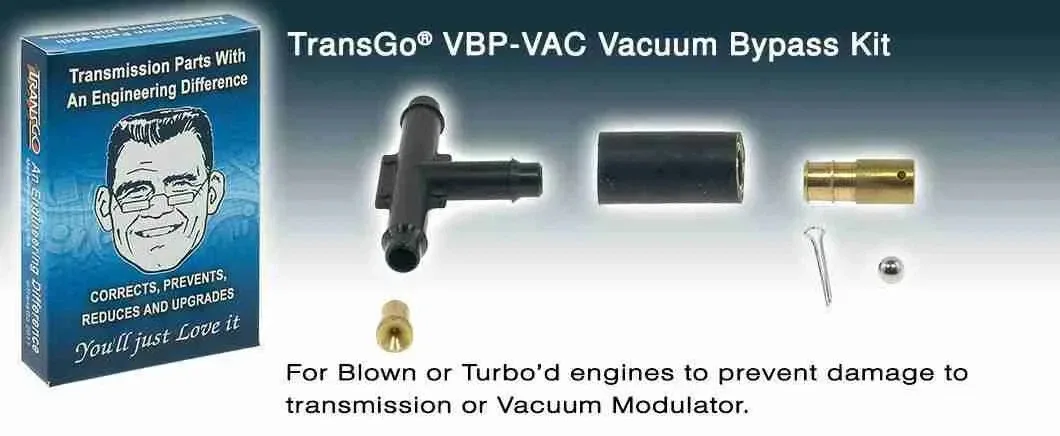 Transgo VBP-VAC Pressure Bypass Kit - Valve Body Parts