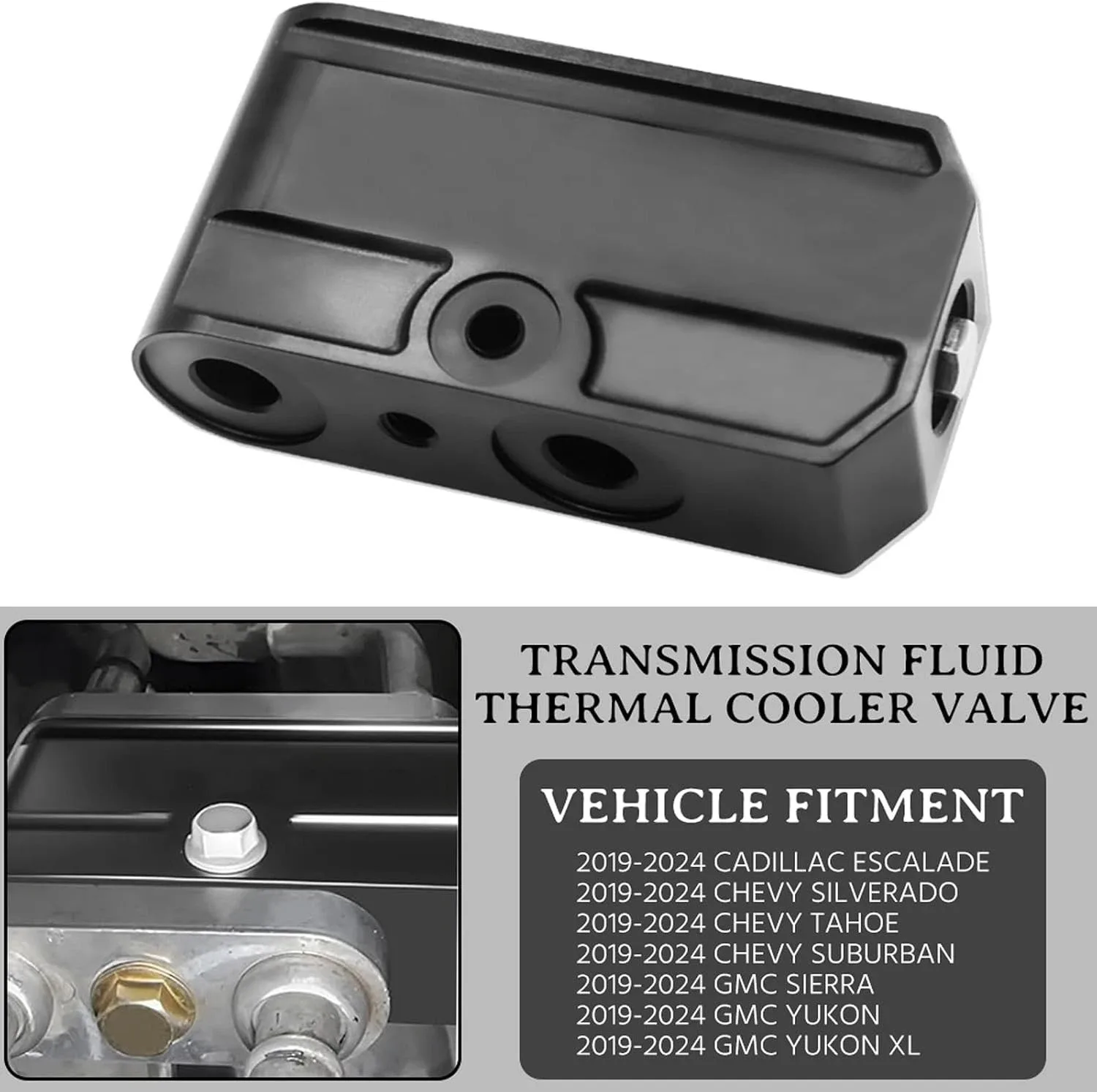 2019-2024 GMC Sierra & Escalade Automatic Transmission Thermal Bypass Valve image 4