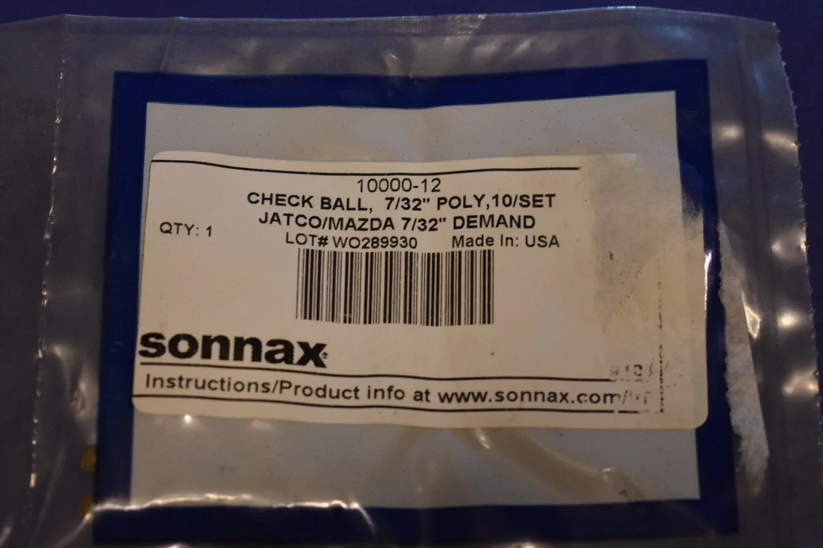 Sonnax Check Ball 0.218" (5.5mm) for Toyota & Lexus — Pack of 10 image 3