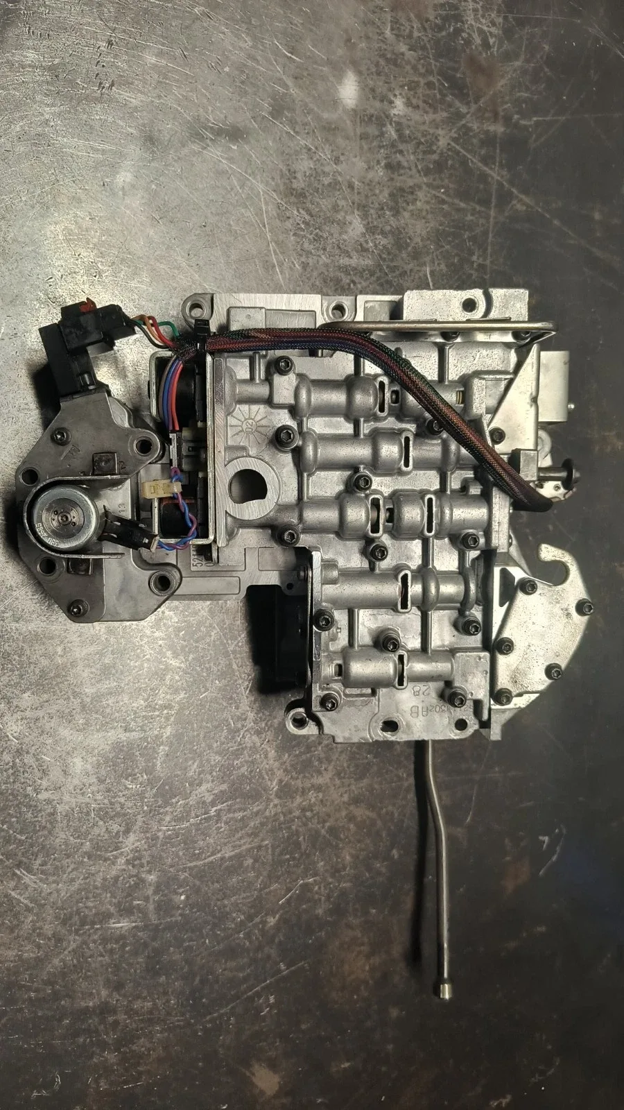 2002-2003 Dodge 46RE/47RE Remanufactured Valve Body — 5‑Pin Neutral Safety Switch image 2