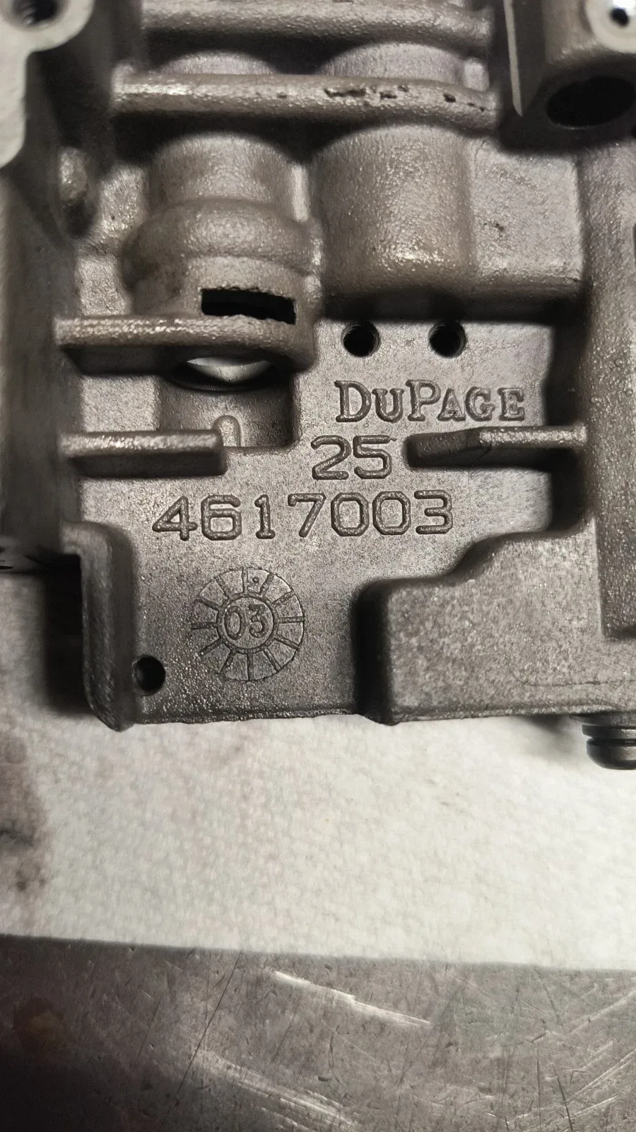 2002-2003 Dodge 46RE/47RE Remanufactured Valve Body — 5‑Pin Neutral Safety Switch image 4