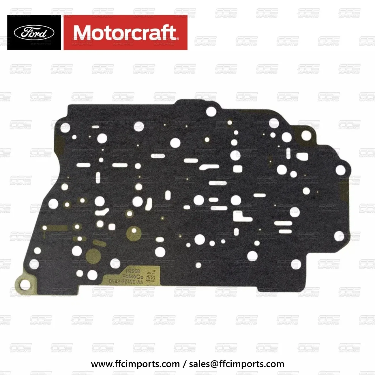 2013-Up Ford 6F35 Valve Body Separator Plate Bonded Gasket 118752FA-G2