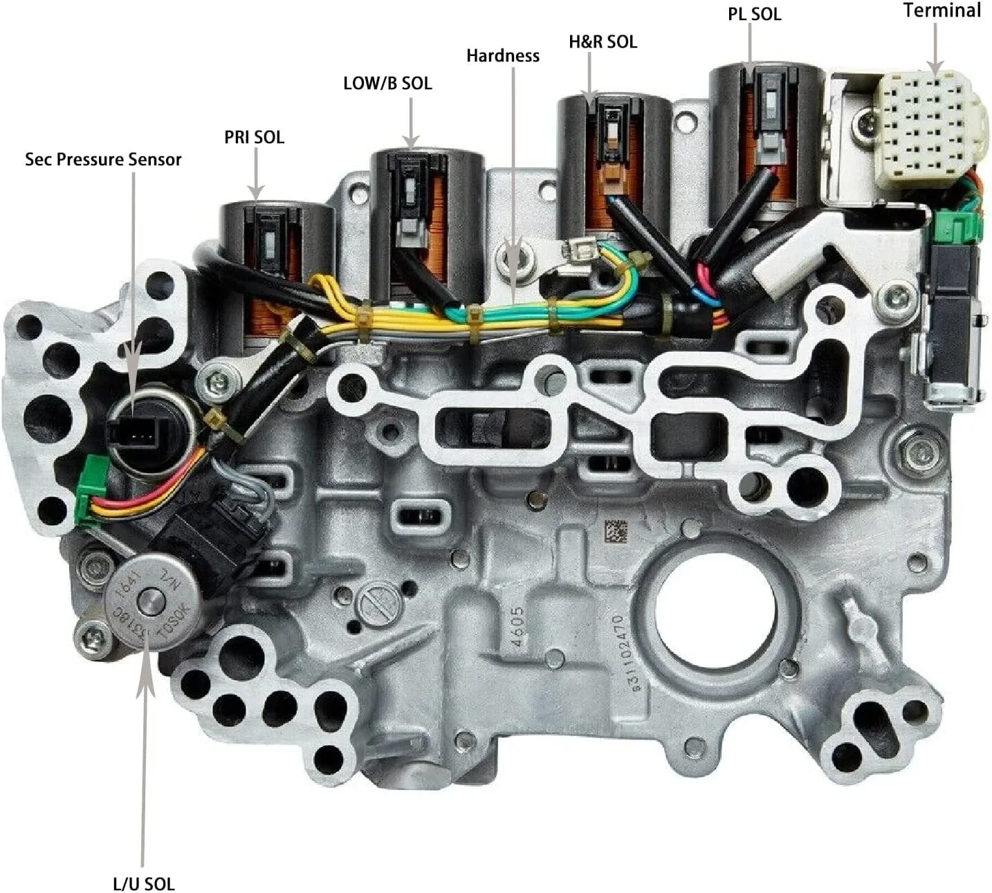 2013-2016 Nissan Sentra / Versa CVT Valve Body RE0F11A (JF015E) image 2
