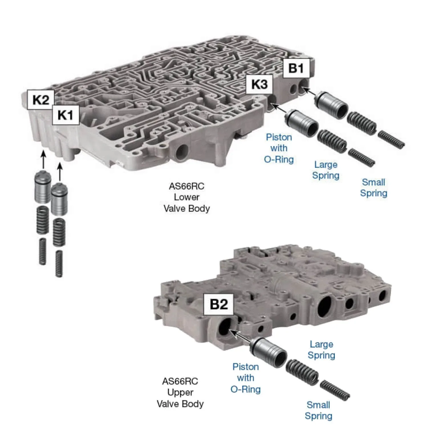2013+ 6.7L Valve Body Repair Kit Sonnax STL069 / STLO69 image 3