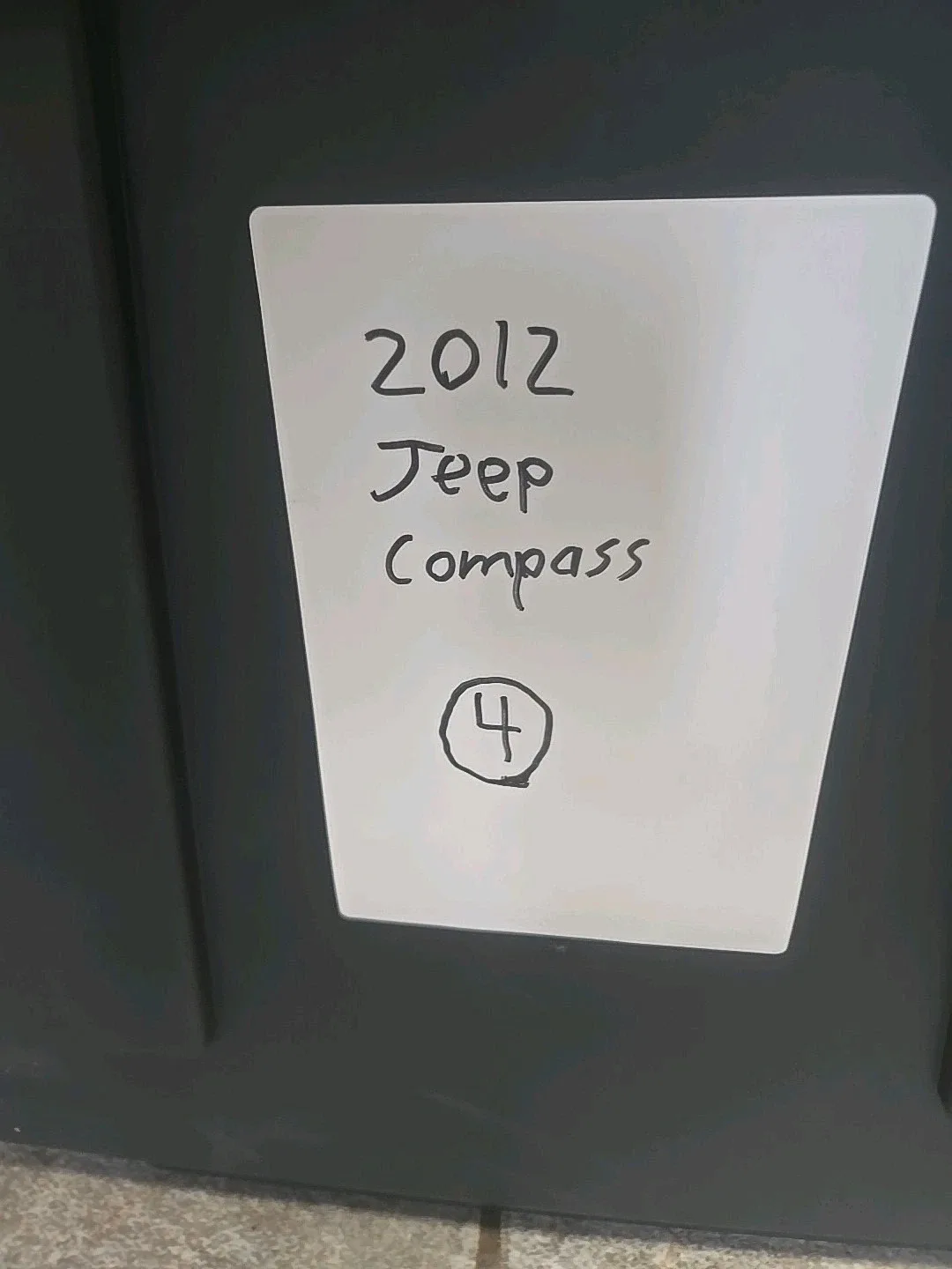2012 Jeep Compass Transmission Valve Body Plug image 3