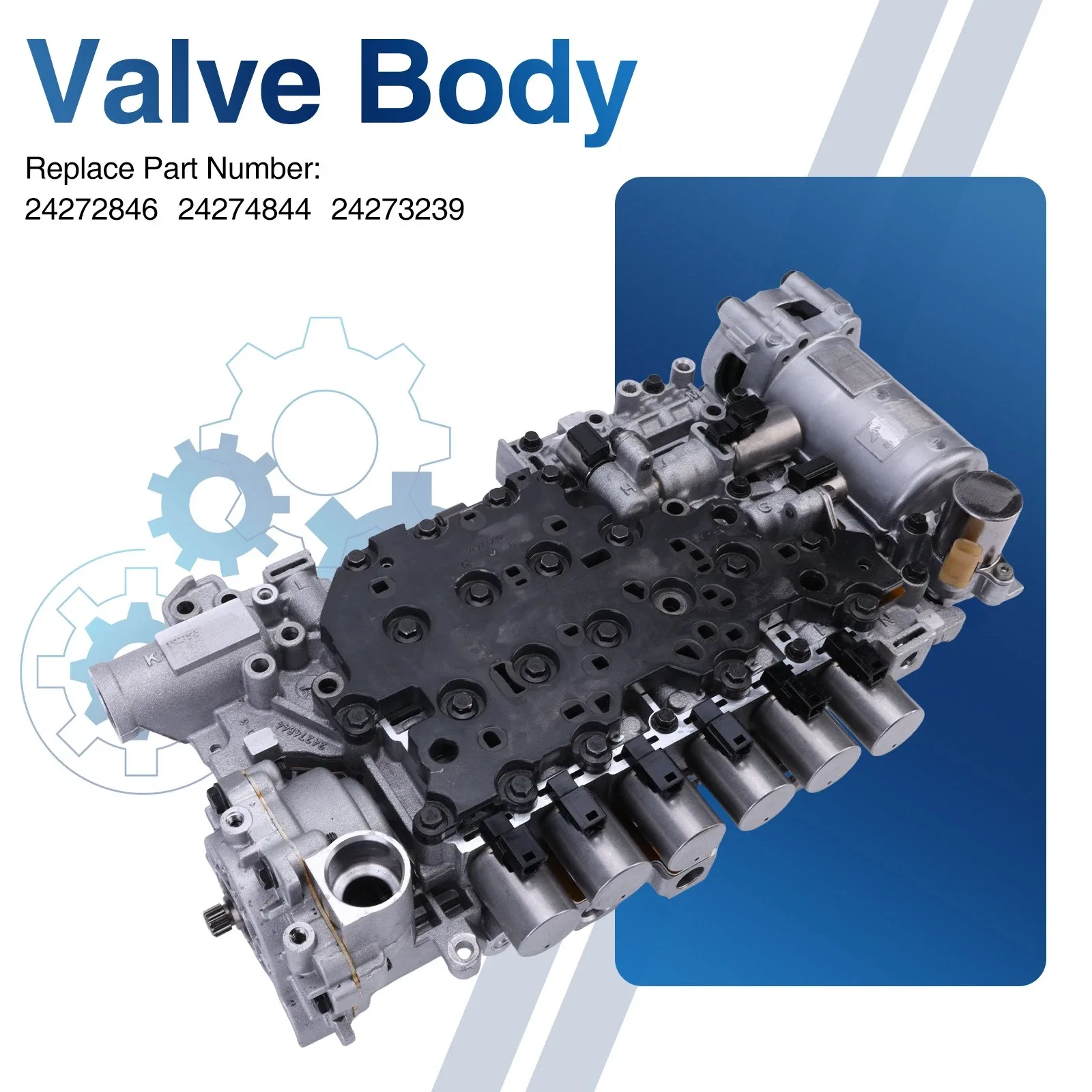 2015+ Chevrolet 8L90 8-Speed Valve Body with 9 Solenoids image 4