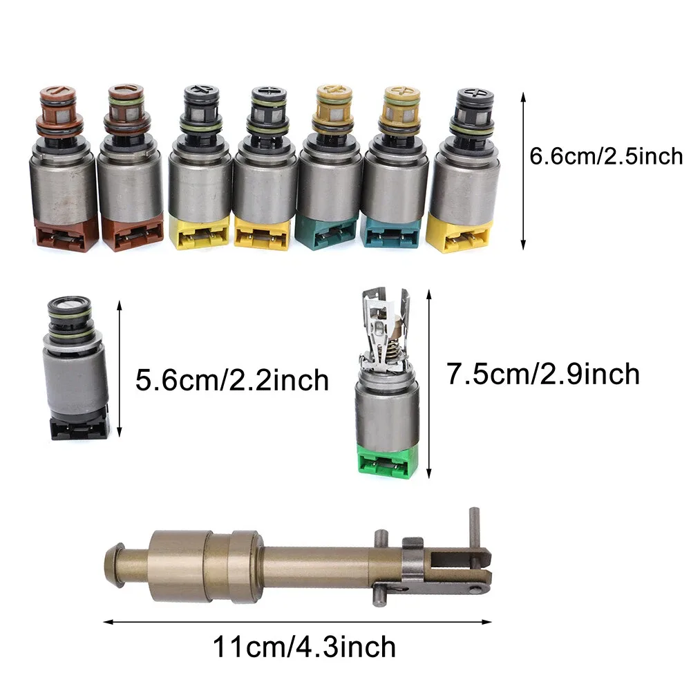 BMW F01 F02 F10 F12 X5 X6 Transmission Solenoid Kit 1068298047 image 2