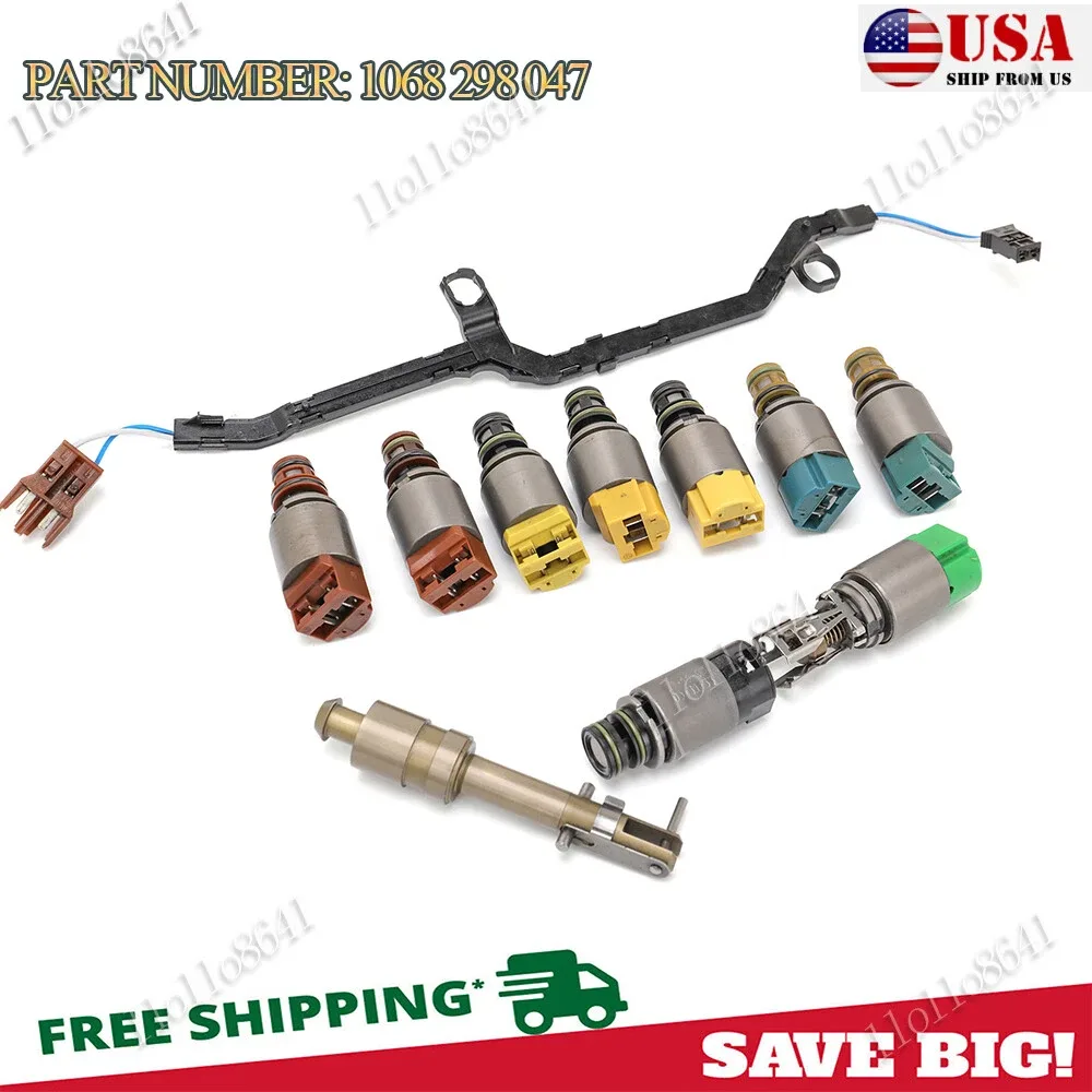 BMW F01 F02 F10 F12 X5 X6 Transmission Solenoid Kit 1068298047