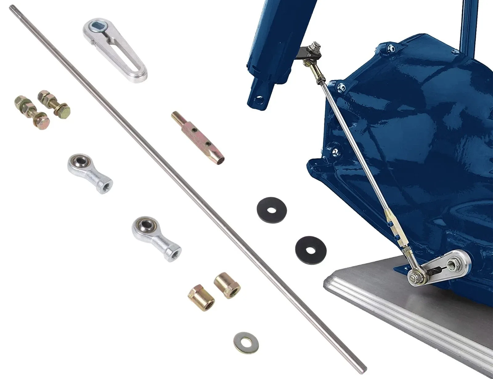 Billet Aluminum Shift Linkage Kit for GM TH200/TH350/TH400/4L60E/4L80E/700R4 - MK ShiftLinkageKit image 2