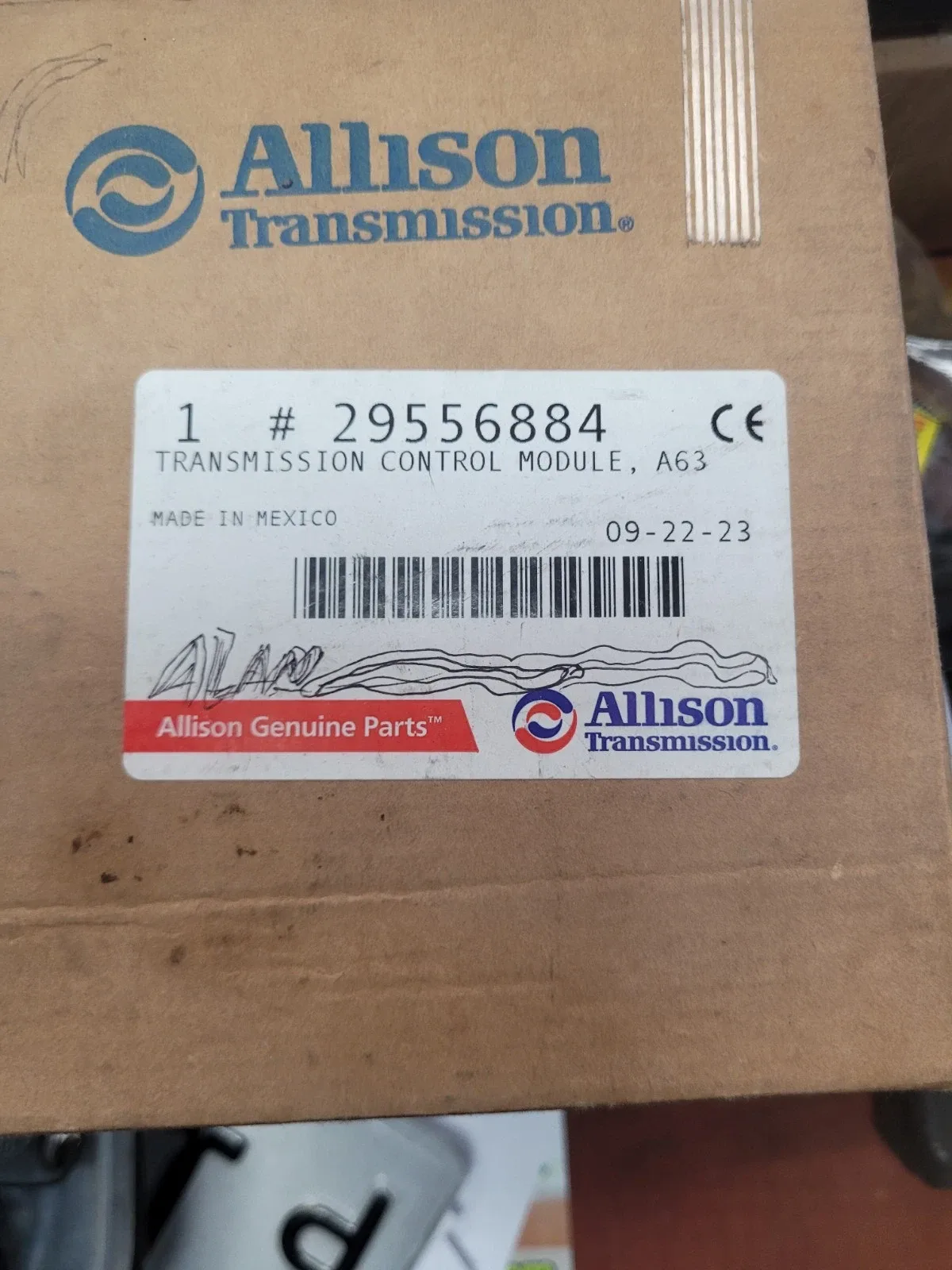 2009 GMC C500 Shift Kit TCM MPN p29556884