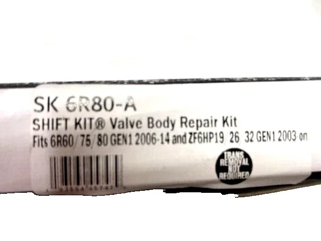 2010-2014 6R80 Shift Kit TransGo SK6R80+2 image 3