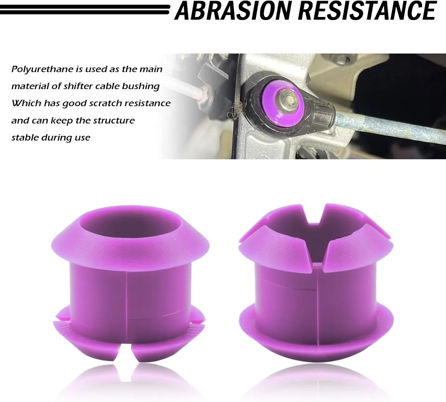 Shifter Bushing Kit for Lexus & Pontiac - Unbranded Inside Shift Cable Bushing image 4