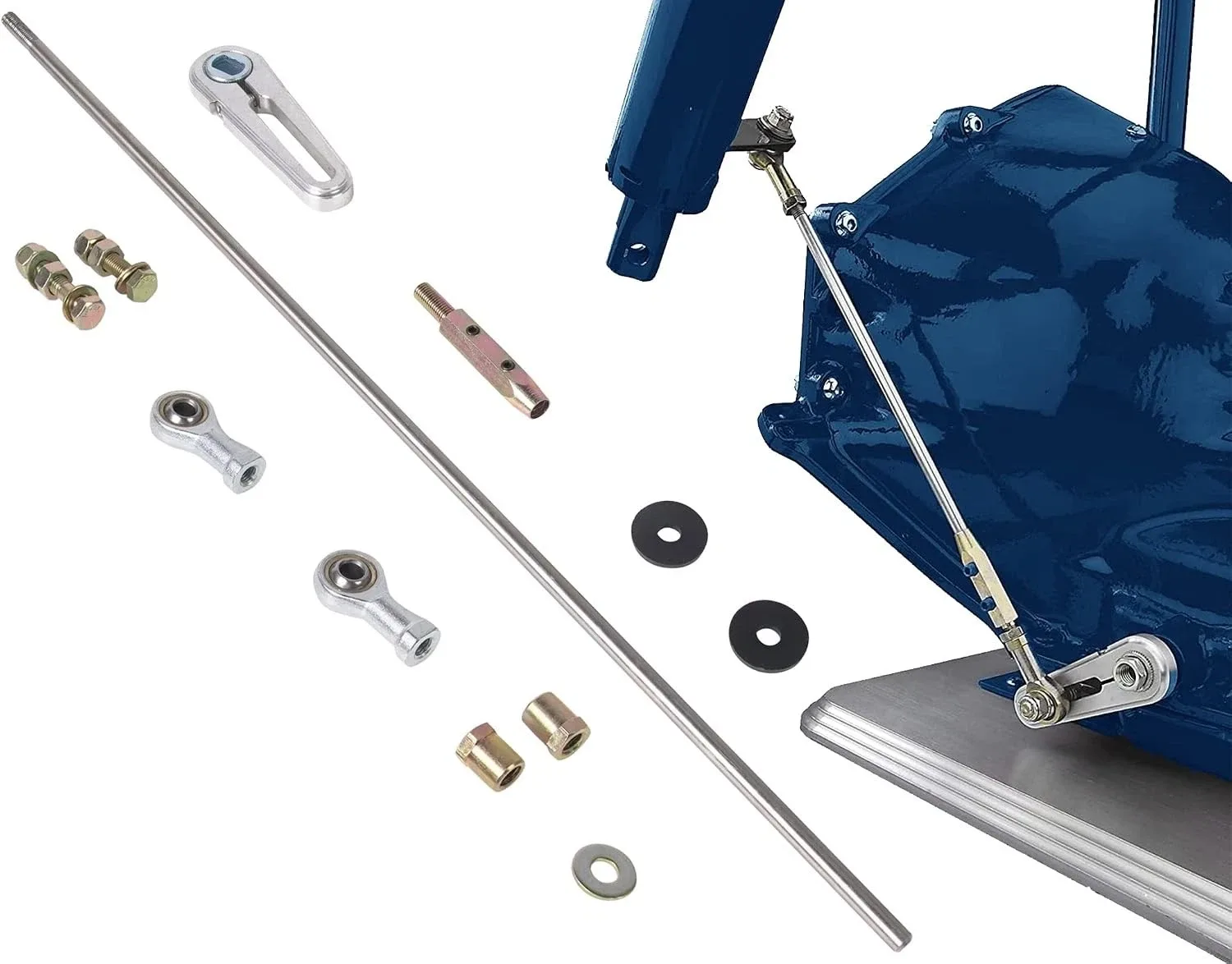 Universal Billet Aluminum Shift Transmission Linkage Kit - Unbranded image 3