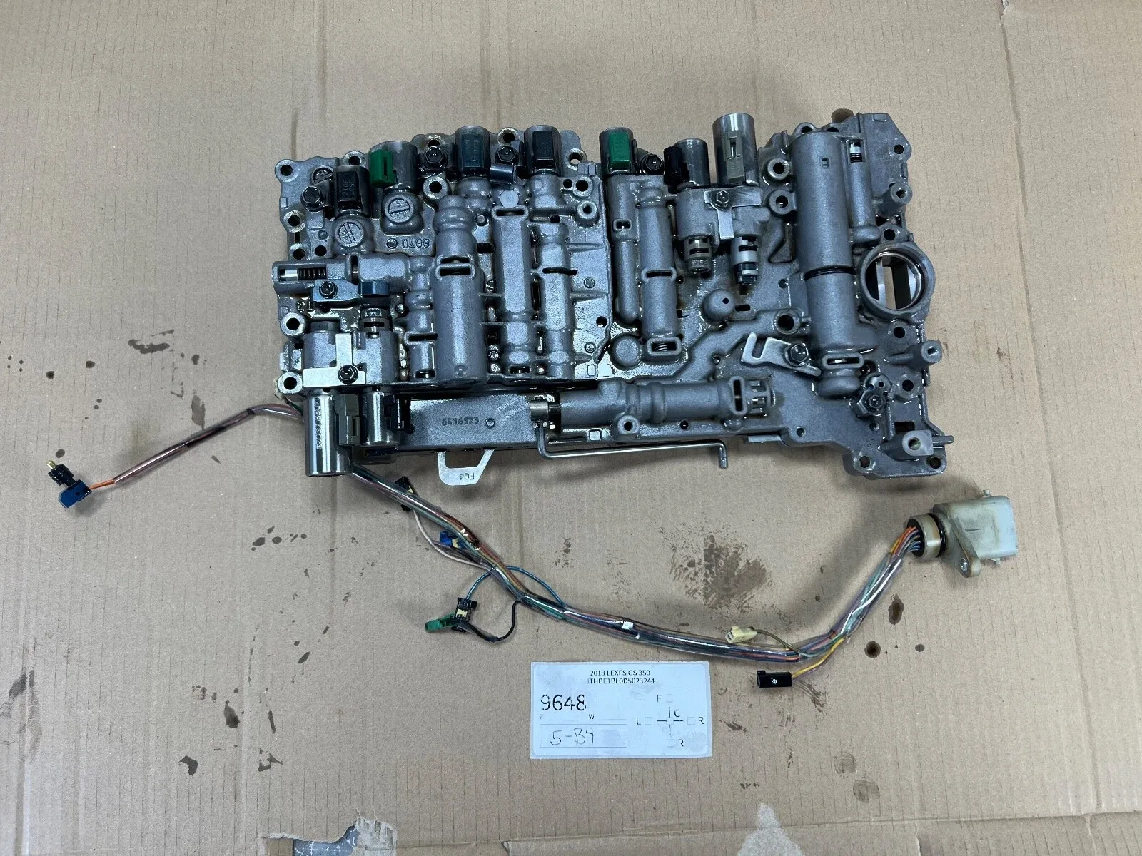 2013-2020 Lexus GS 350 Valve Body (Aisin MPN 3501030C80)