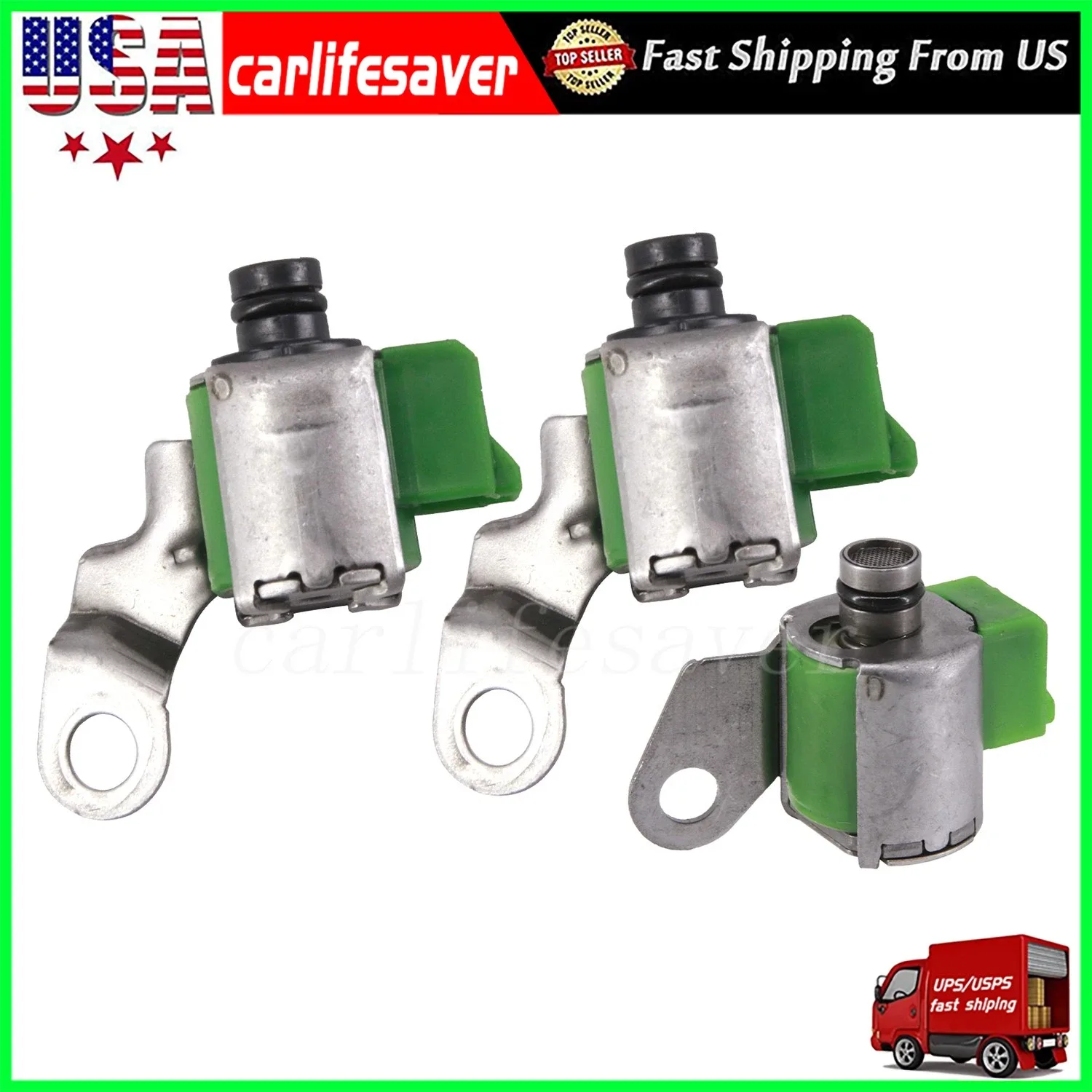1987-2001 Jeep Cherokee AW4 / A340 Transmission Solenoid Kit 85420-12020 (97420K) image 2