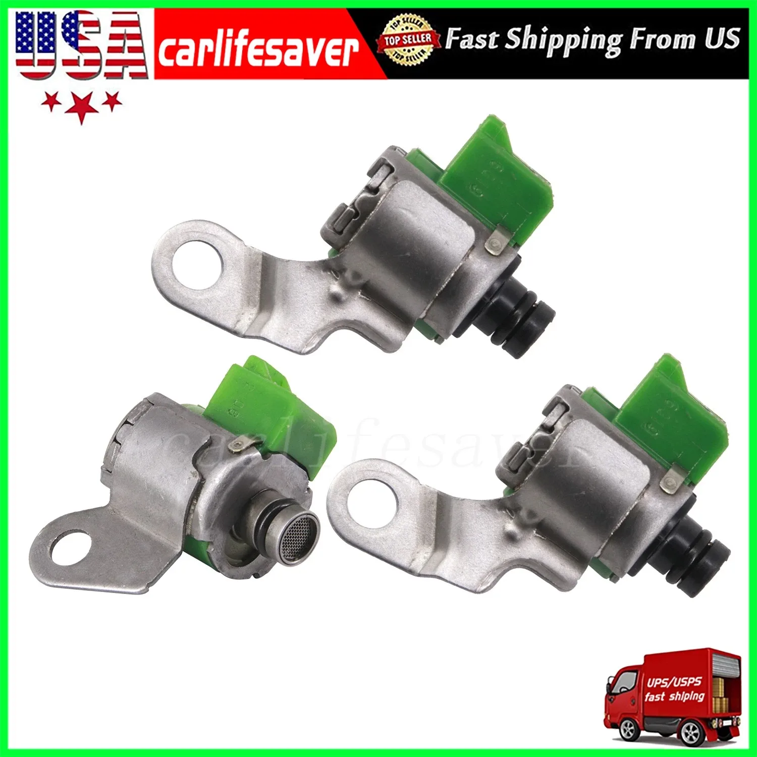 1987-2001 Jeep Cherokee AW4 / A340 Transmission Solenoid Kit 85420-12020 (97420K) image 3