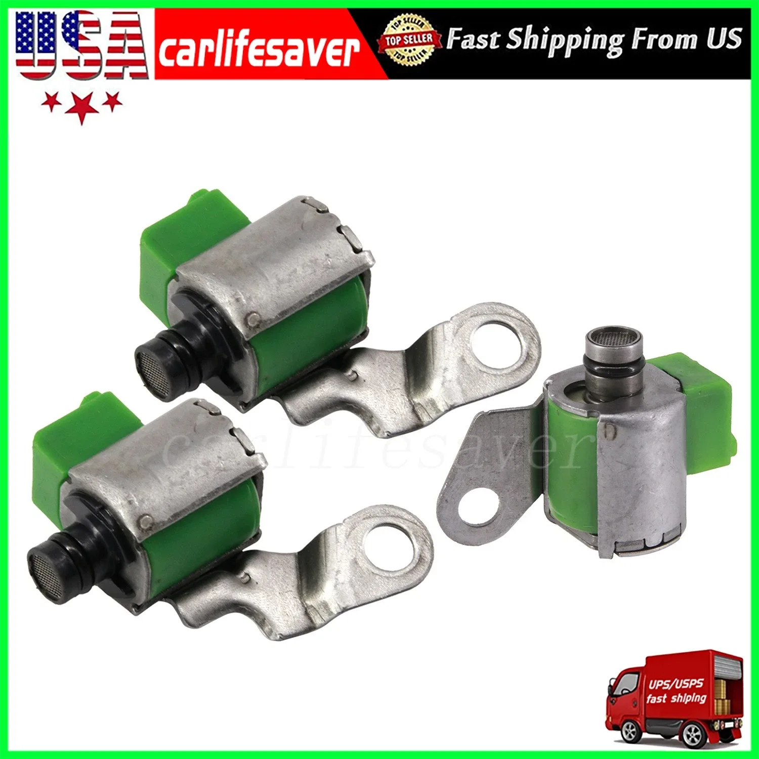 1987-2001 Jeep Cherokee AW4 / A340 Transmission Solenoid Kit 85420-12020 (97420K) image 4
