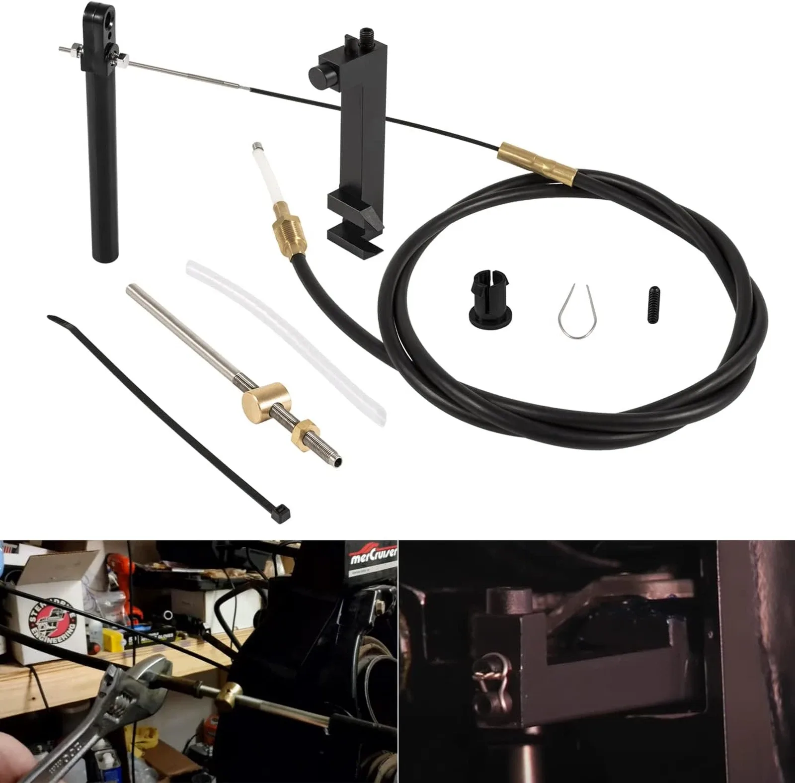 Mercruiser Alpha One Gen 1 & Gen 2 Lower Shift Cable Kit 865436A03