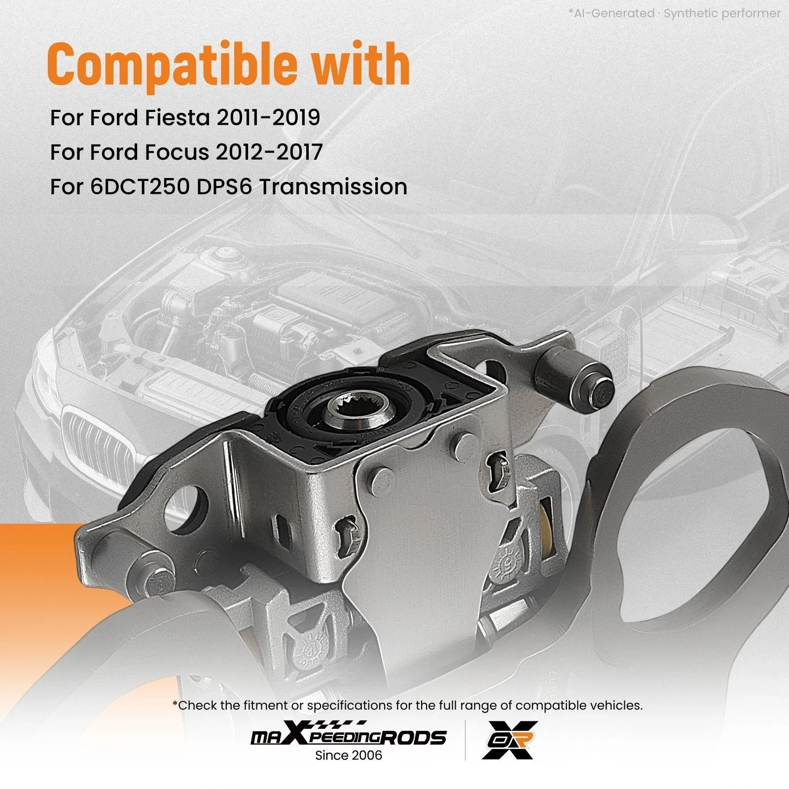 2011-2019 Ford Fiesta / 2012-2017 Ford Focus Transmission Clutch Shift Fork Kit LA0V7R 6DCT250 DPS6 image 3