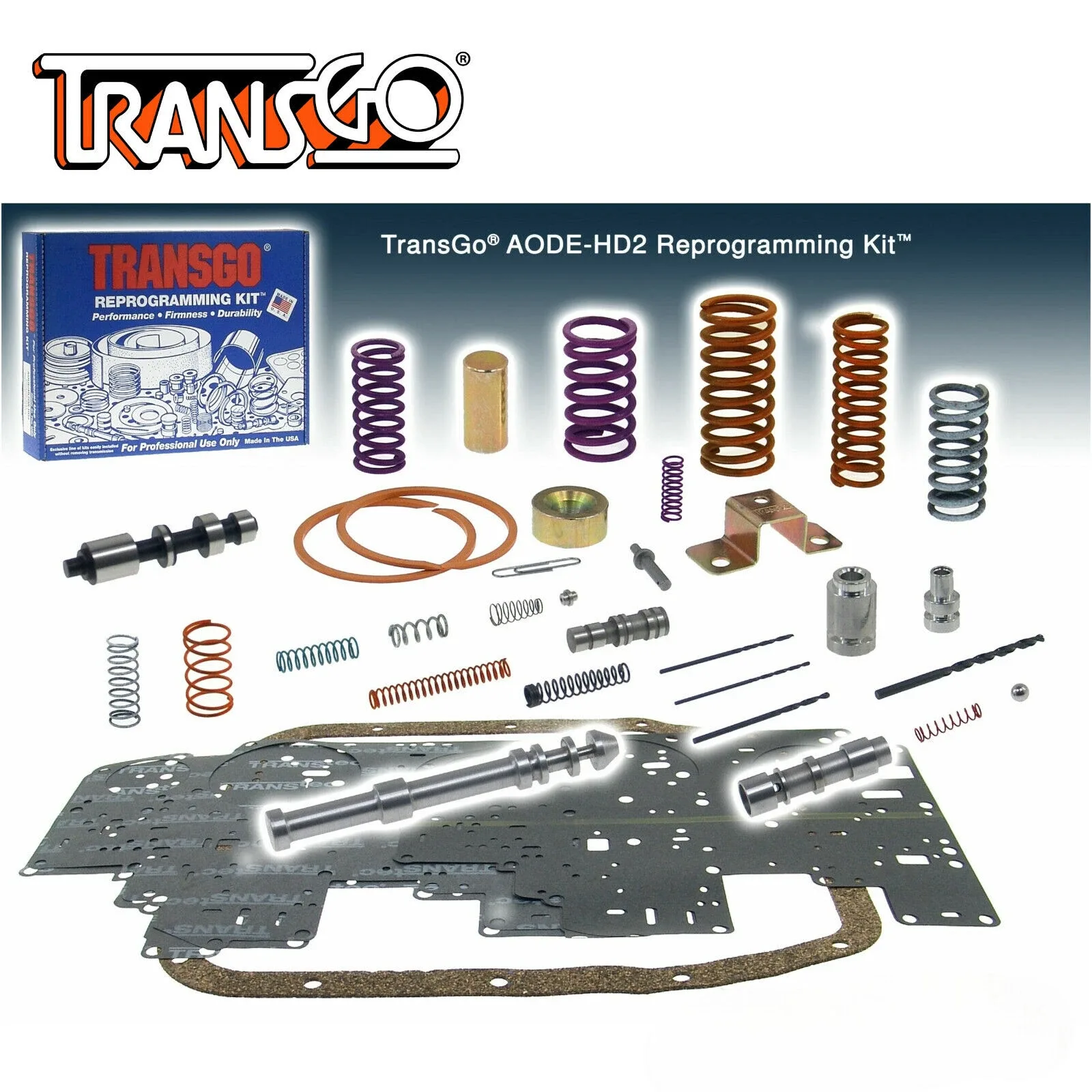 1991-2013 AODE / 4R70W / 4R75 TransGo SK AODE-HD2 Reprogramming Shift Kit image 2
