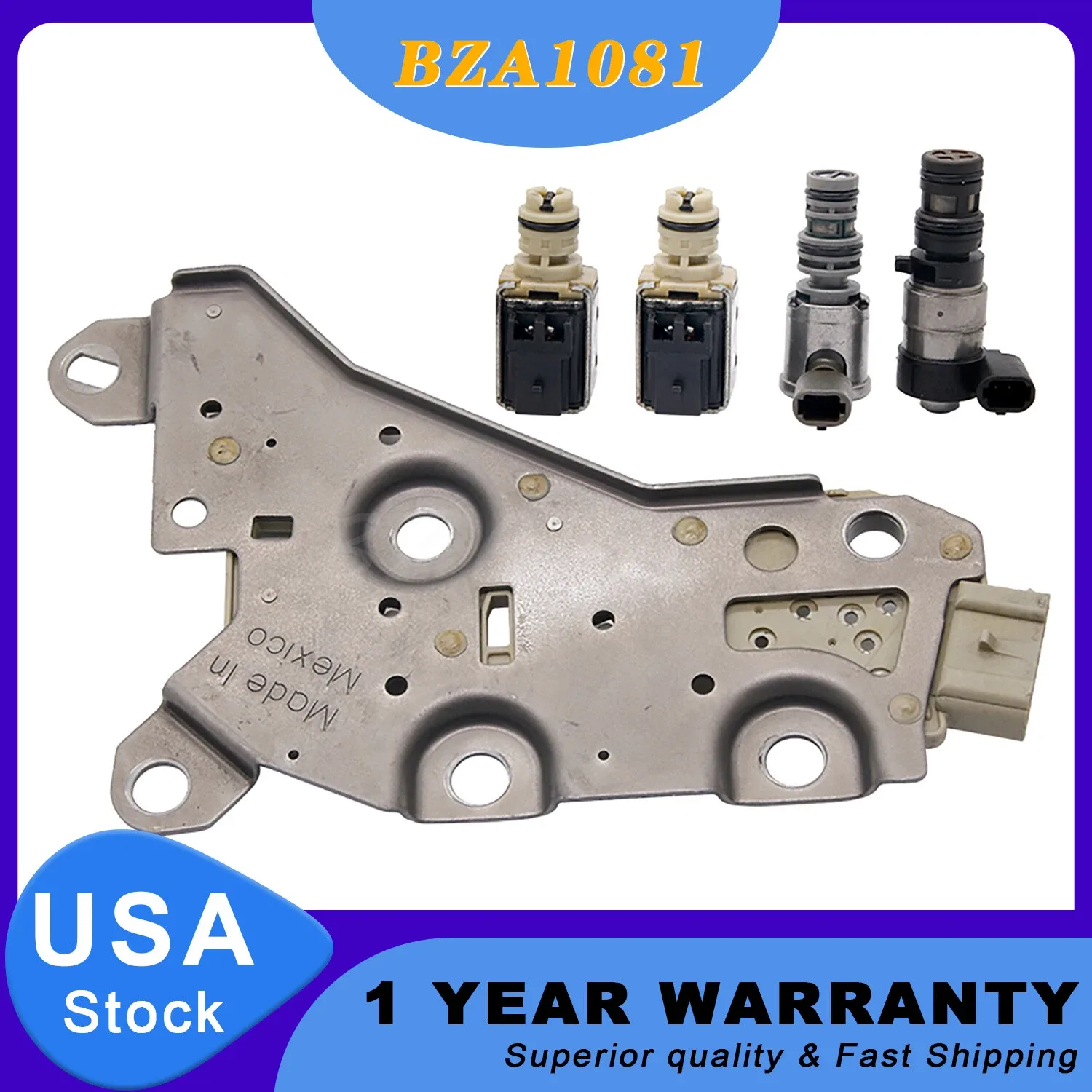 2004-On GM/Chevy 4T40E/4T45E EPC TCC Shift Solenoids Kit