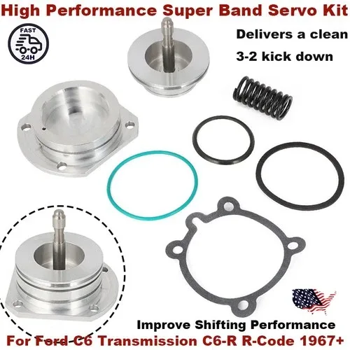 1967+ Ford C6 Super Band Servo Kit — High-Performance Shift Kit