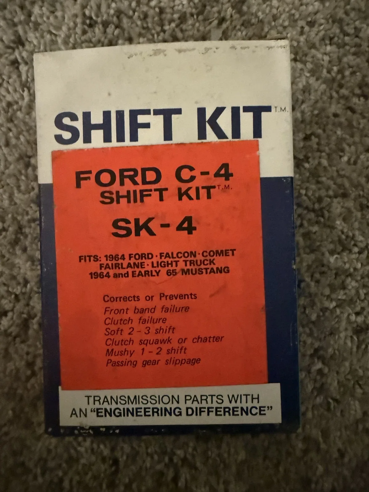 1964–1965 Ford C4 Shift Kit TransGo SK-4