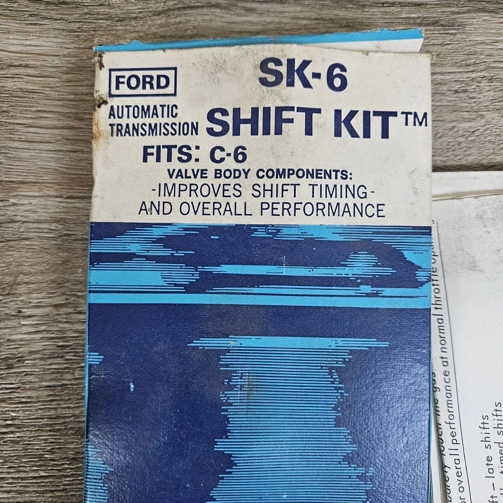 Mr. Shift T-36914 Ford C-6 (Transco) SK-6 Shift Kit Valve Body Parts image 2