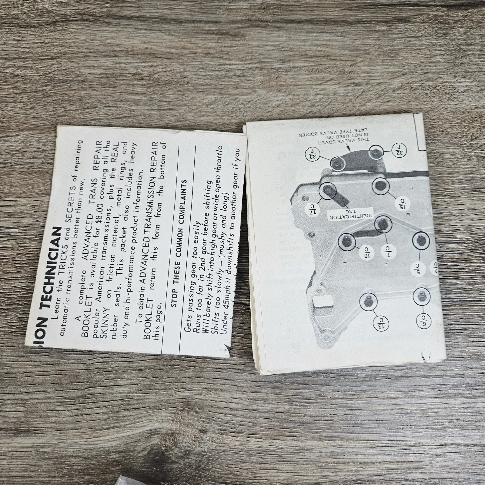 Mr. Shift T-36914 Ford C-6 (Transco) SK-6 Shift Kit Valve Body Parts image 4