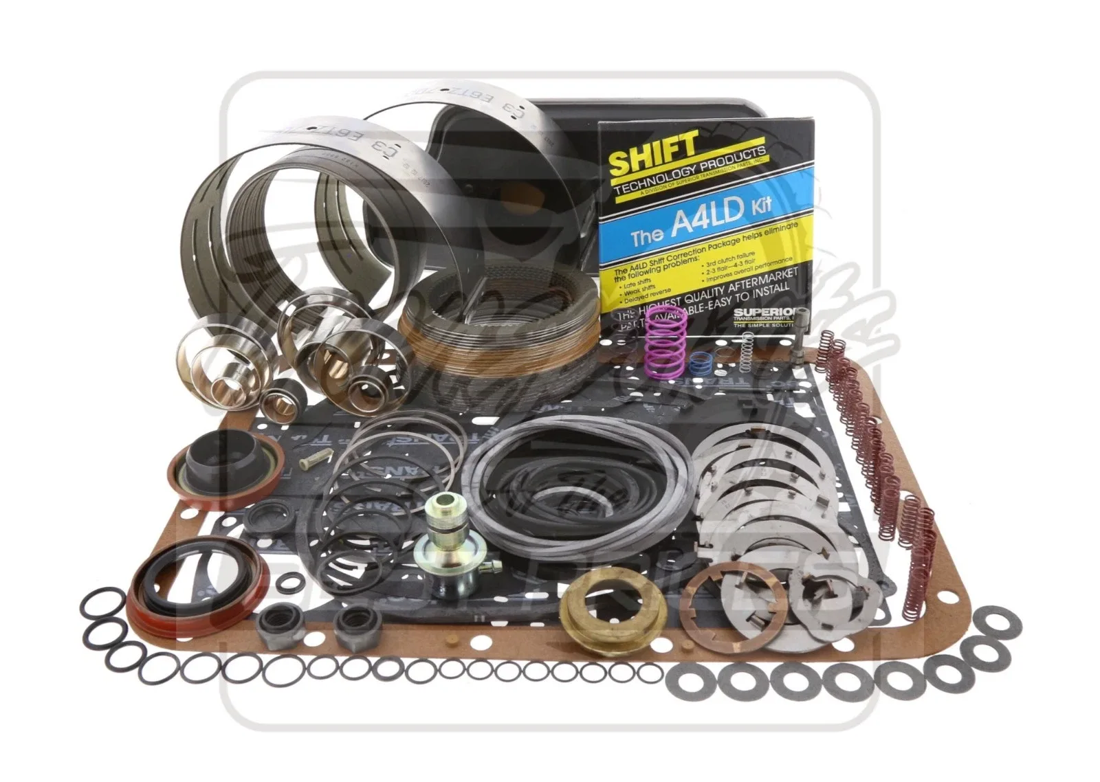 1985-1989 Ford A4LD 4WD Deluxe Rebuild Kit with Shift Kit - Alto Products