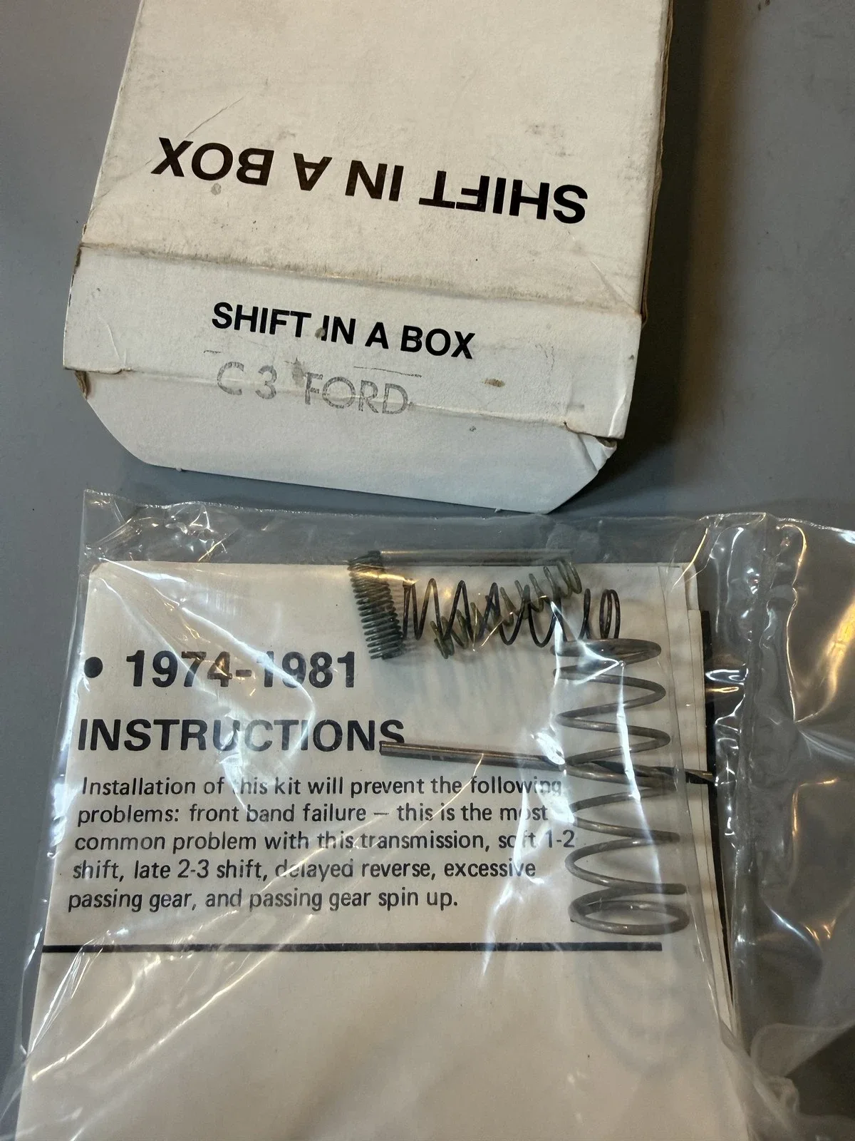 1974-1981 Ford C3 Shift Kit (Fairbanks SIB-C3) image 3