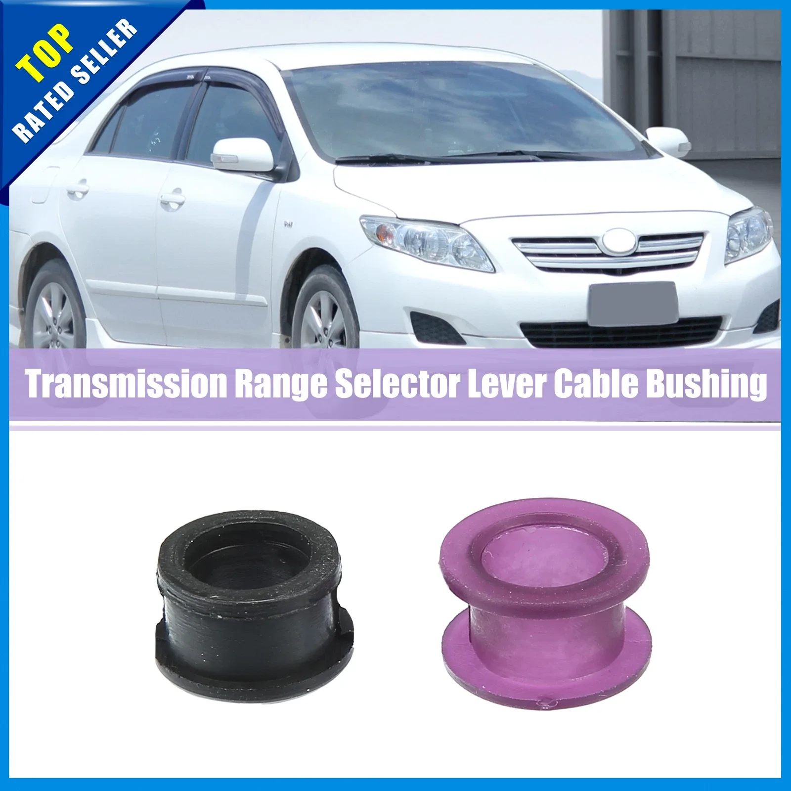 2003-2008 Toyota Corolla & Matrix Shift Cable Bushing Kit 33820-02370B image 2