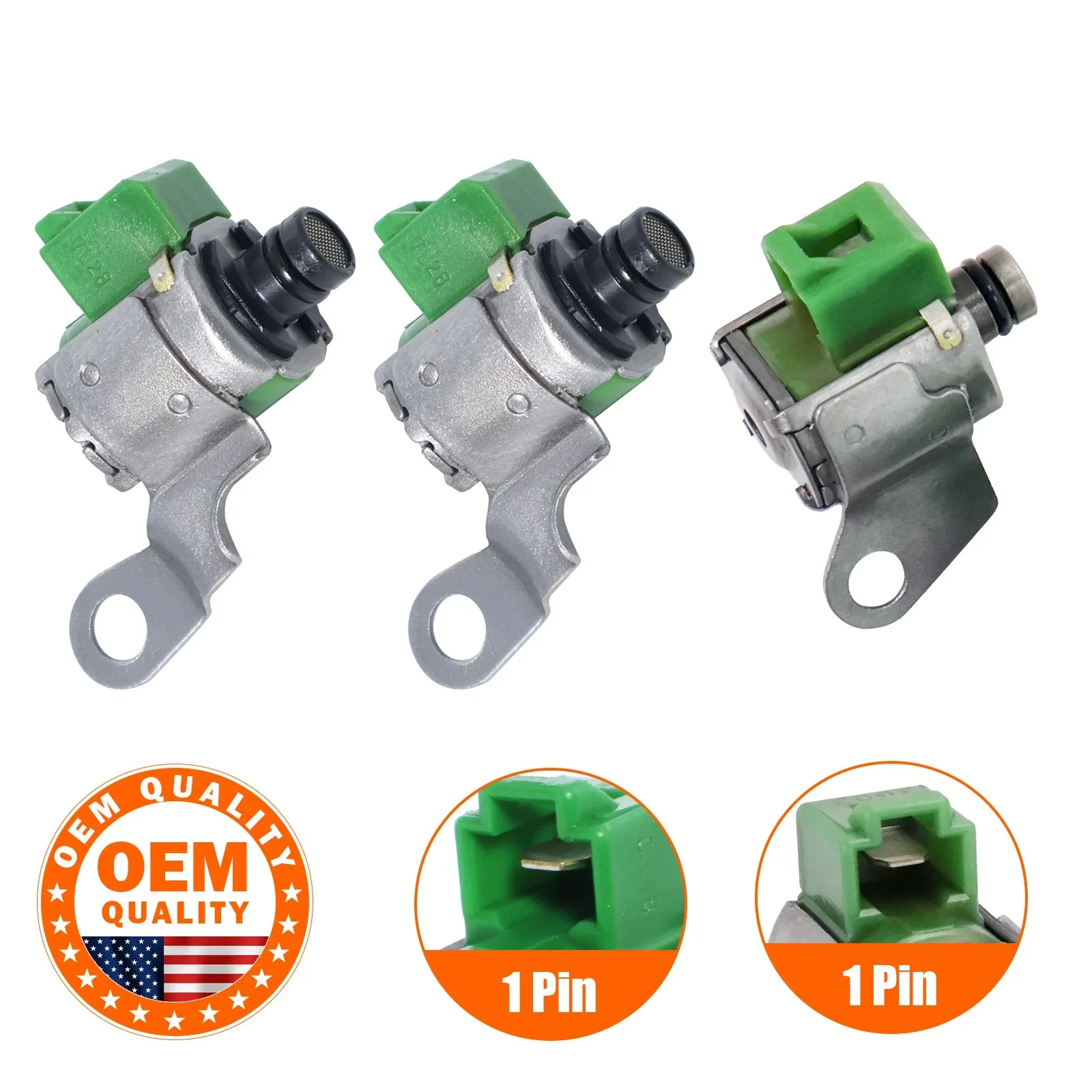 Transmission Solenoid Kit (Pack of 3) for Toyota A340E/A340F – 85420-22080