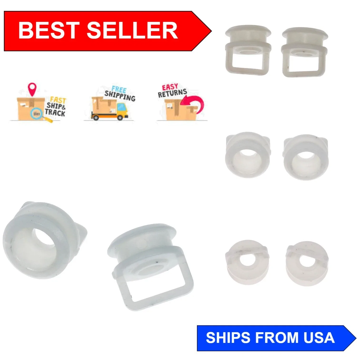 Shift Cable Bushing Kit for Cadillac / Chevrolet / GMC – Universal Shifter Bushing