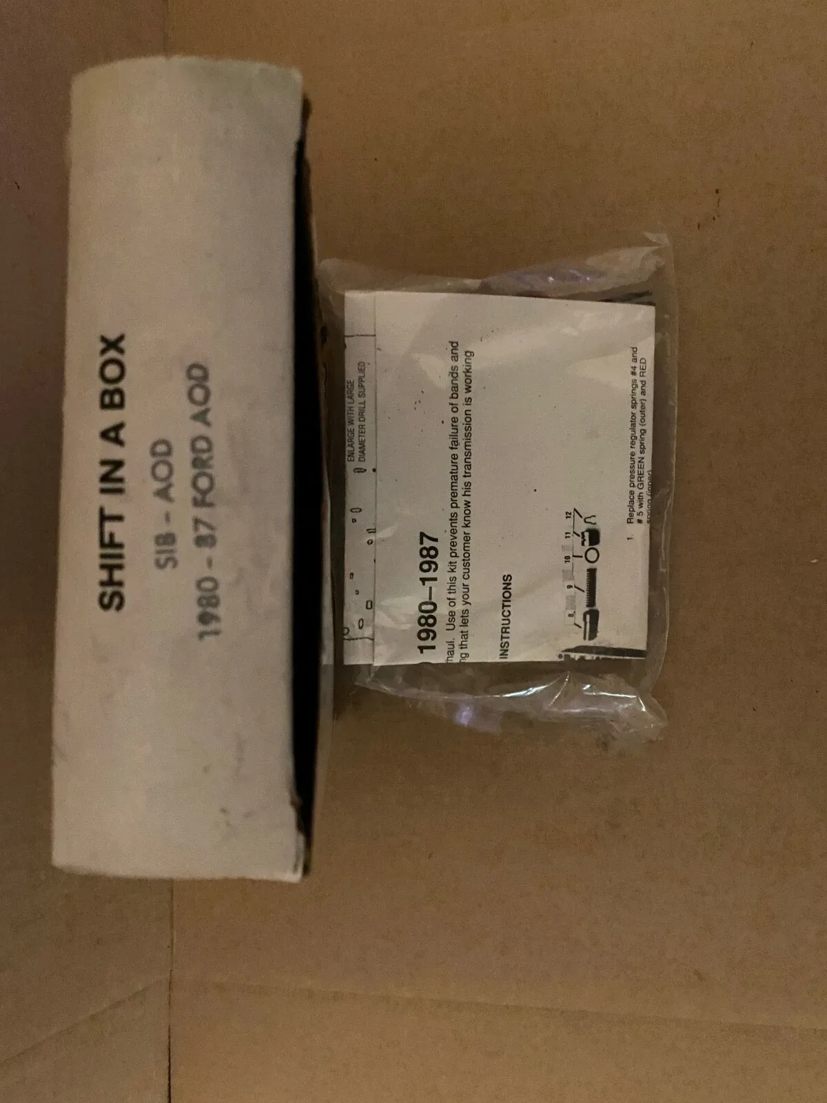 1980-1987 A0D Transmission Shift Kit - Fairbanks image 2