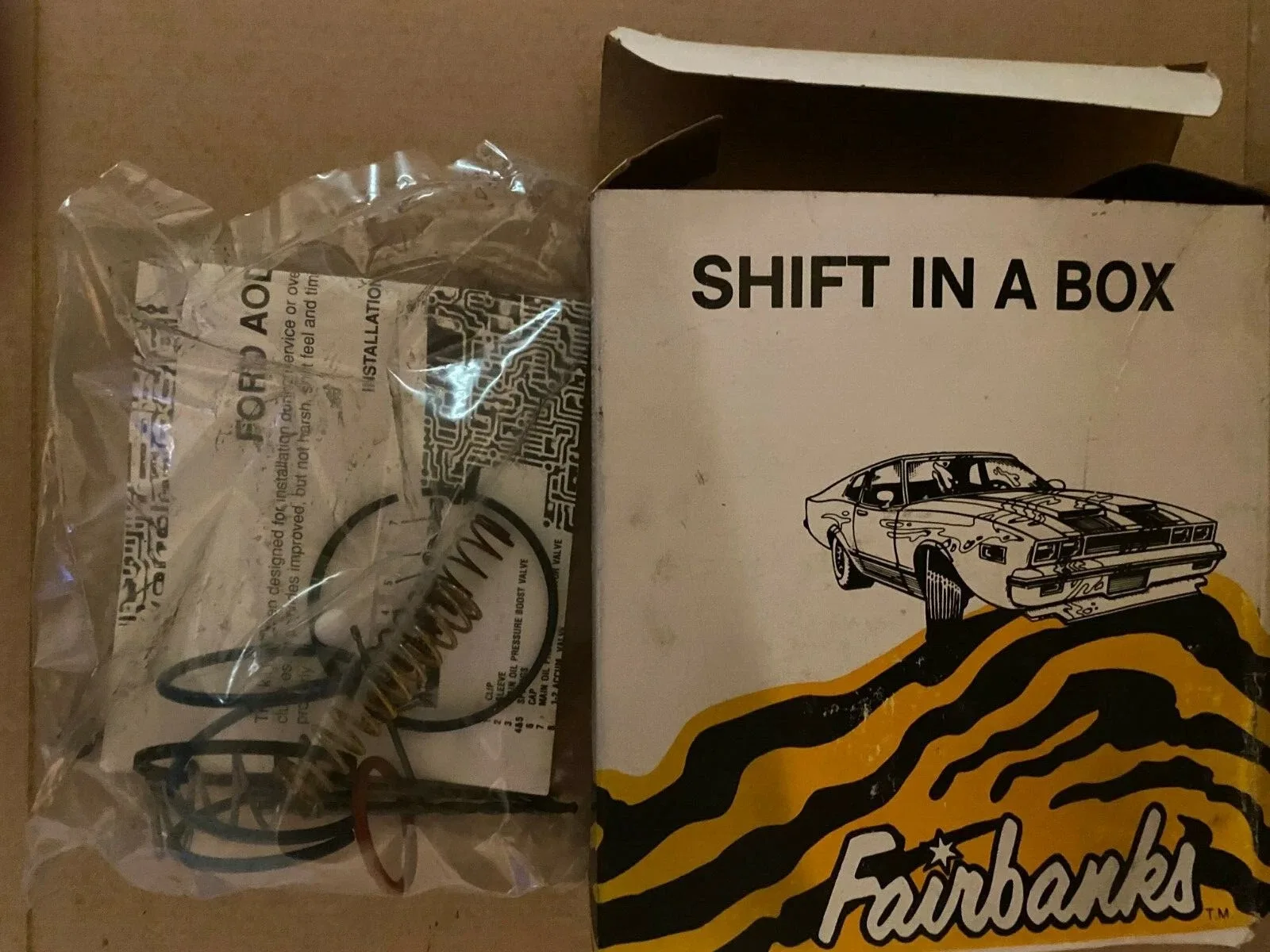 1980-1987 A0D Transmission Shift Kit - Fairbanks