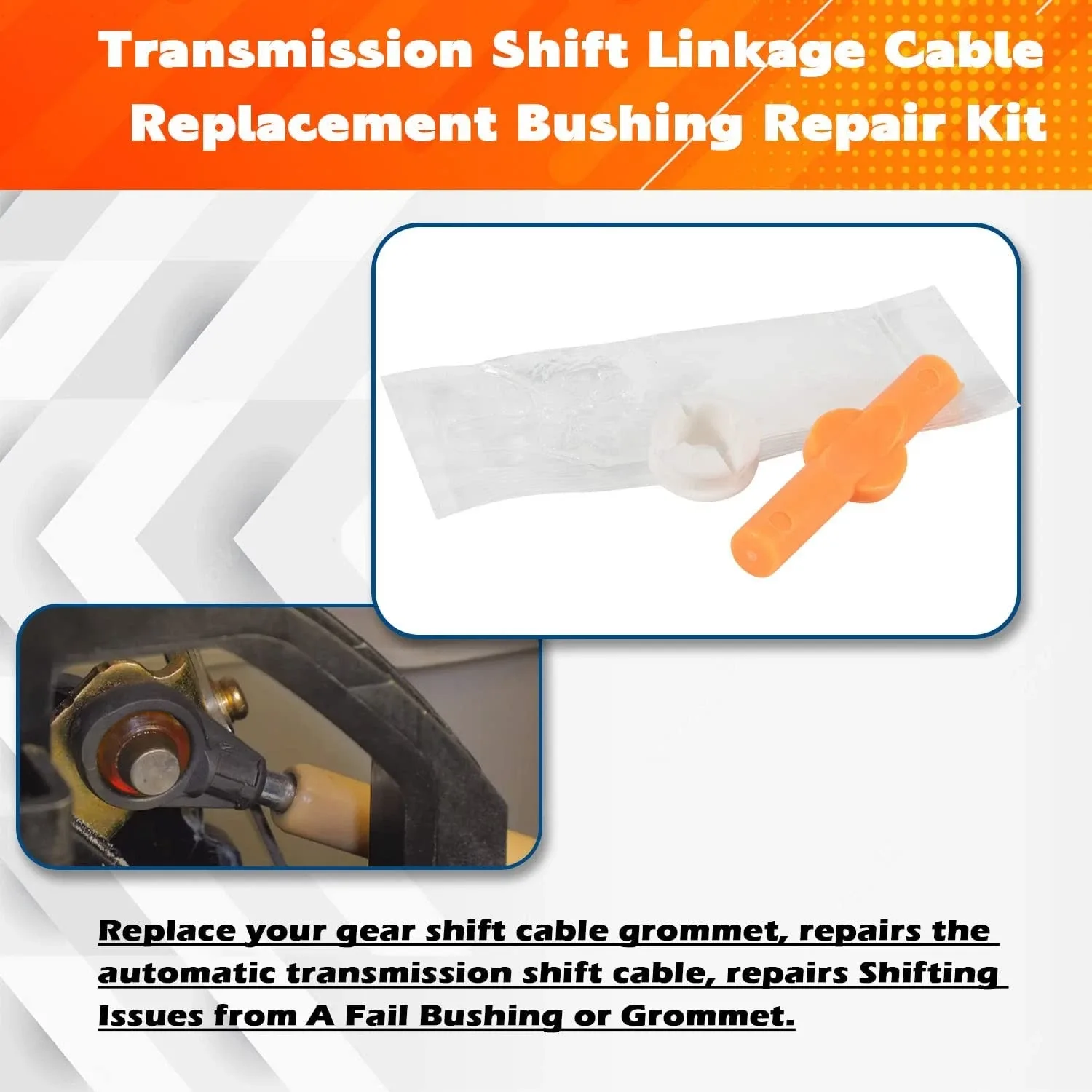 2004-2017 Infiniti QX56 QX80 Transmission Shift Cable Bushing Repair Kit 134193 image 3