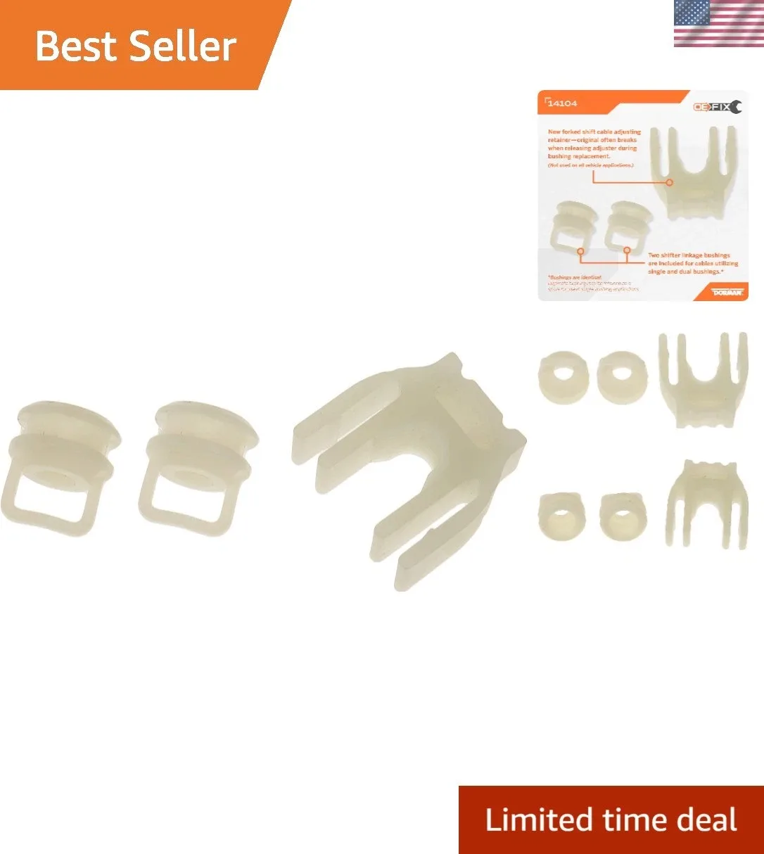 Shift Cable Bushing Kit – Unbranded – New