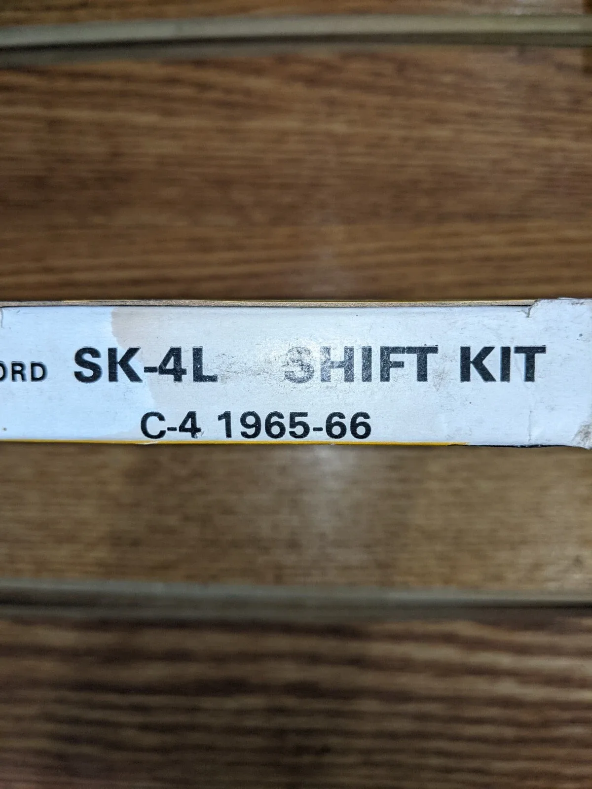1965-1966 C4 Shift Kit - Fairbanks (OEM Replacement)