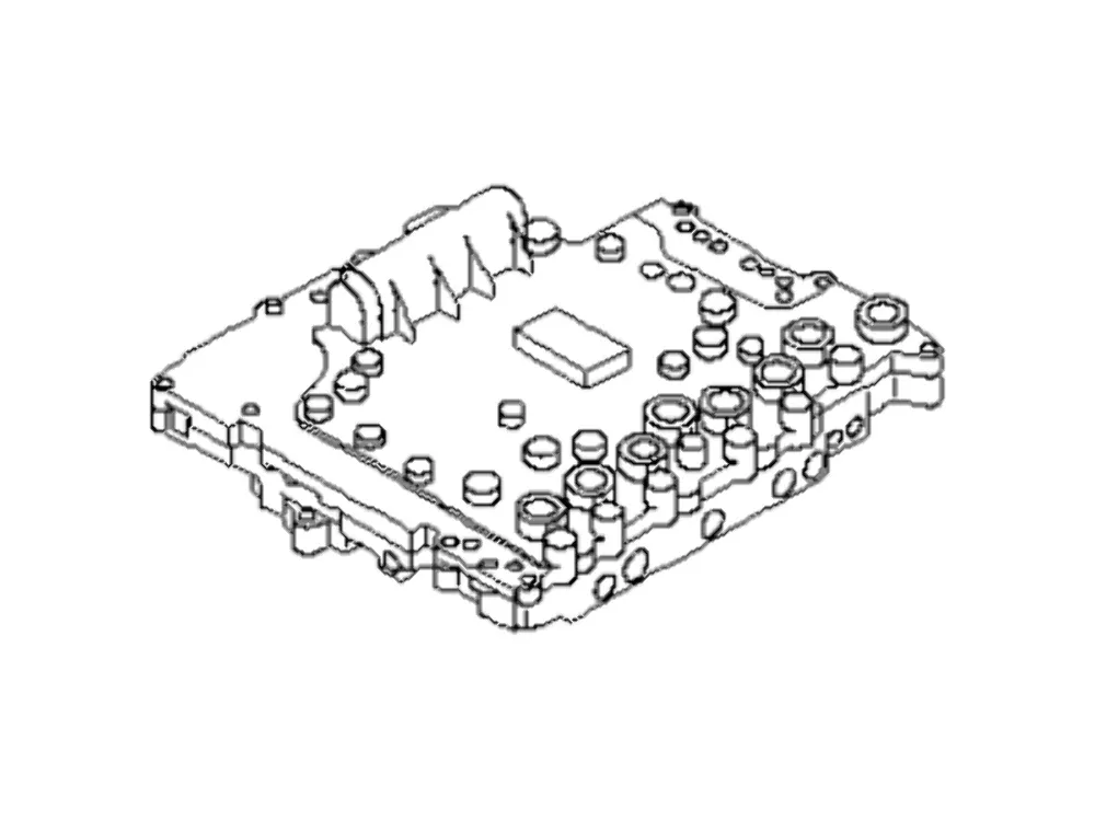 2003-2007 Infiniti G35 Transmission Valve Body Control 3170591X6E image 2
