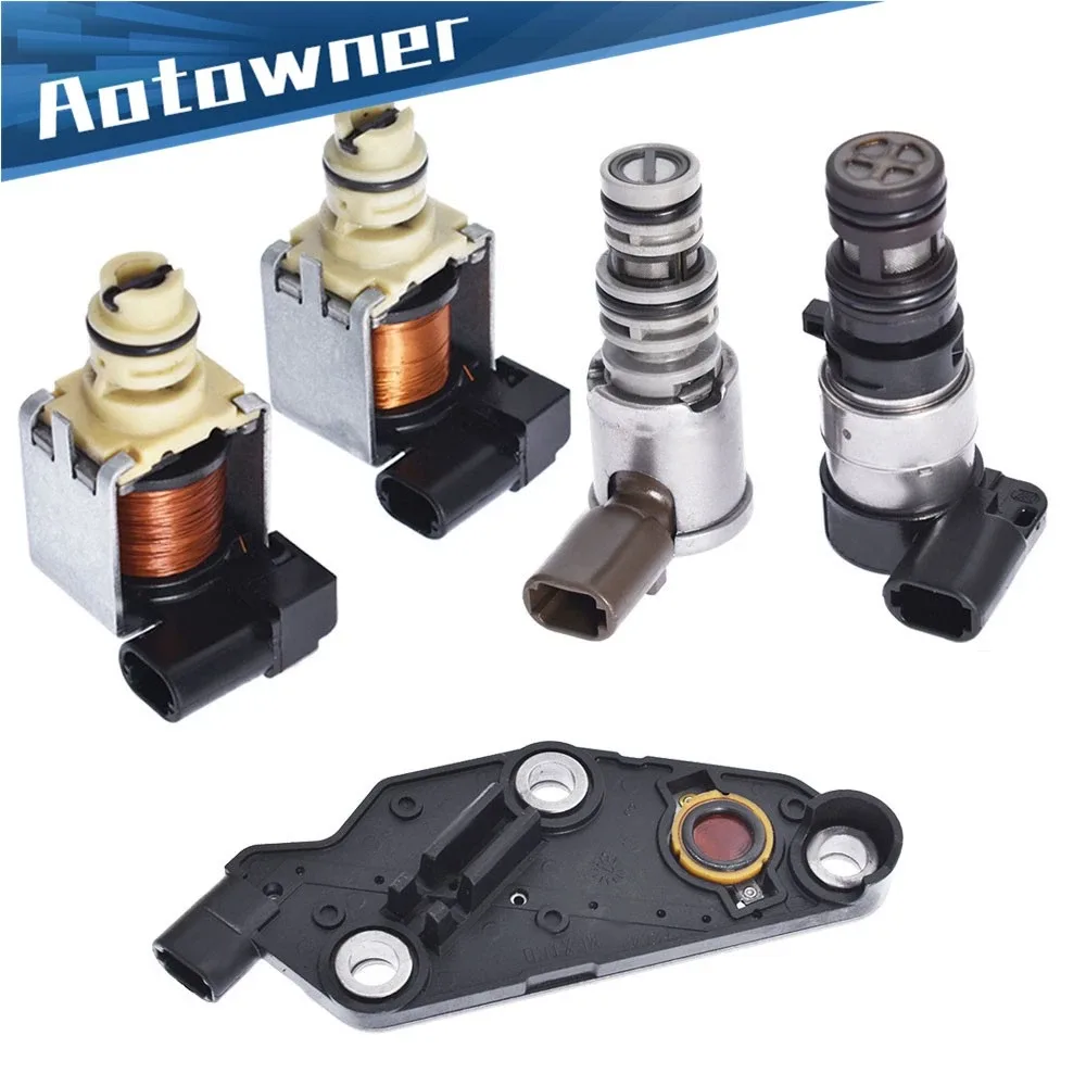 For 03-11 Chevrolet Buick Transmission Solenoid Kit TCC 2 Shift EPC Switch 4T65E image 2