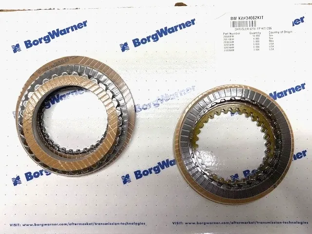 62TE Transmission  Rebuild Kit with TRANSGO SHIFT KIT 2007 up image 4