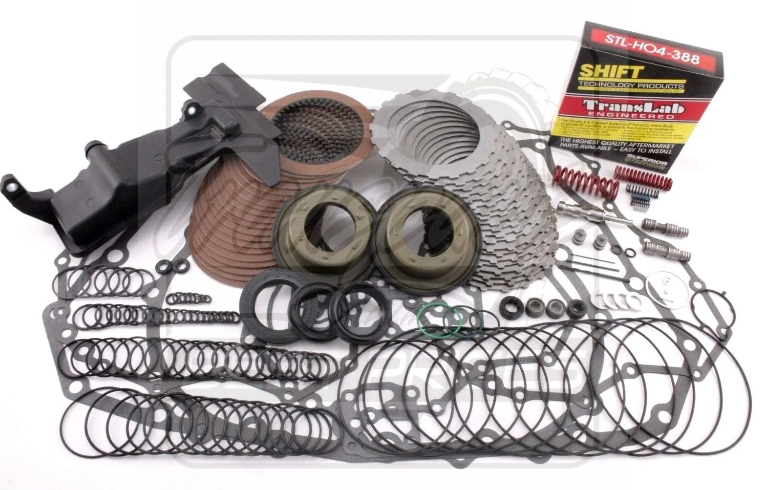Fits Honda B7XA M7ZA 4 Spd Transmission Deluxe Rebuild Kit + Shift Kit