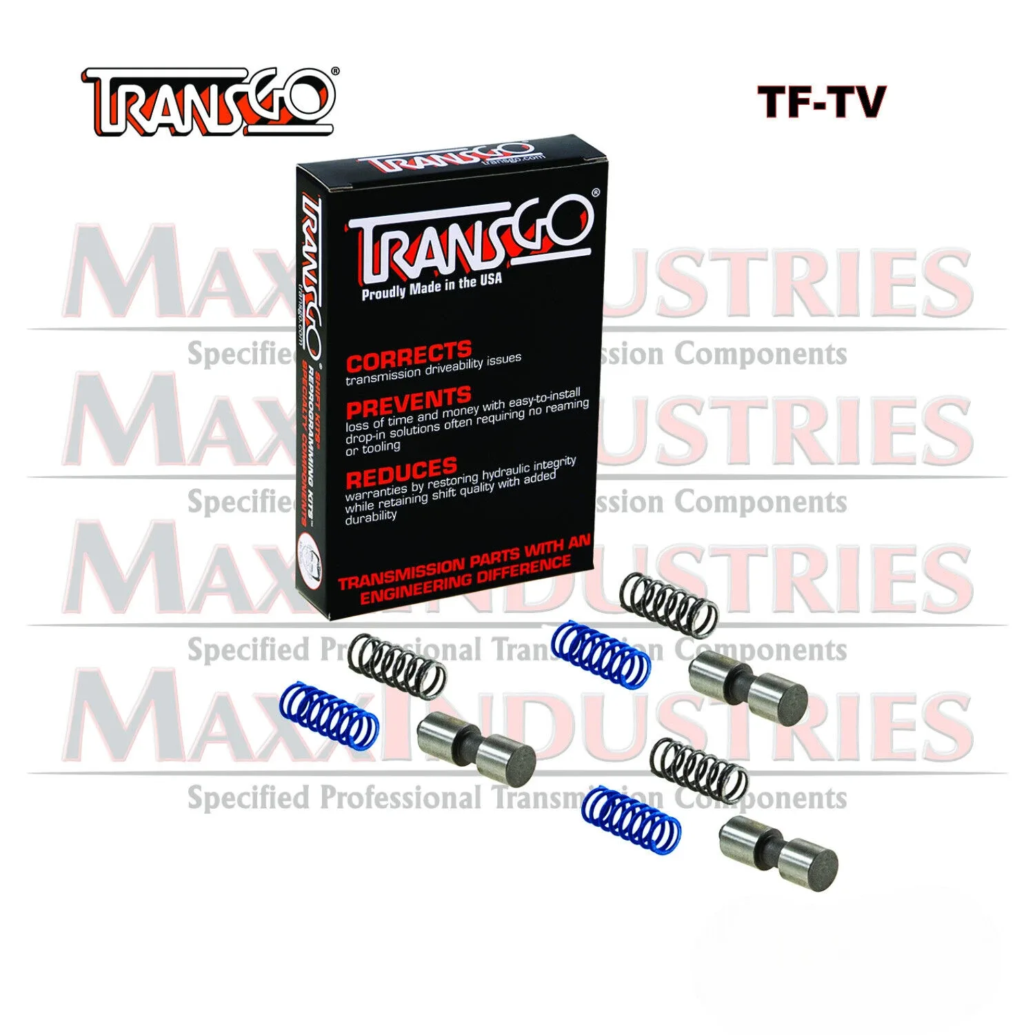 Transgo TF-TV Valve Kit for Dodge 518 618 47RE 48RE Restores TV Functionality image 3