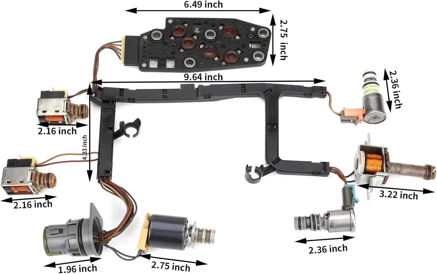 Transmission Master Solenoid Valve Kit - Compatible with GM EPC Shift TCC 3-2... image 3