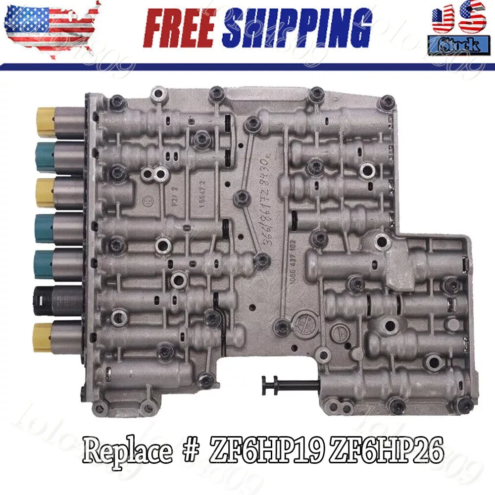 ZF6HP19/6HP26 Transmission Valve Body w/ Solenoids - autoparts_collection2024