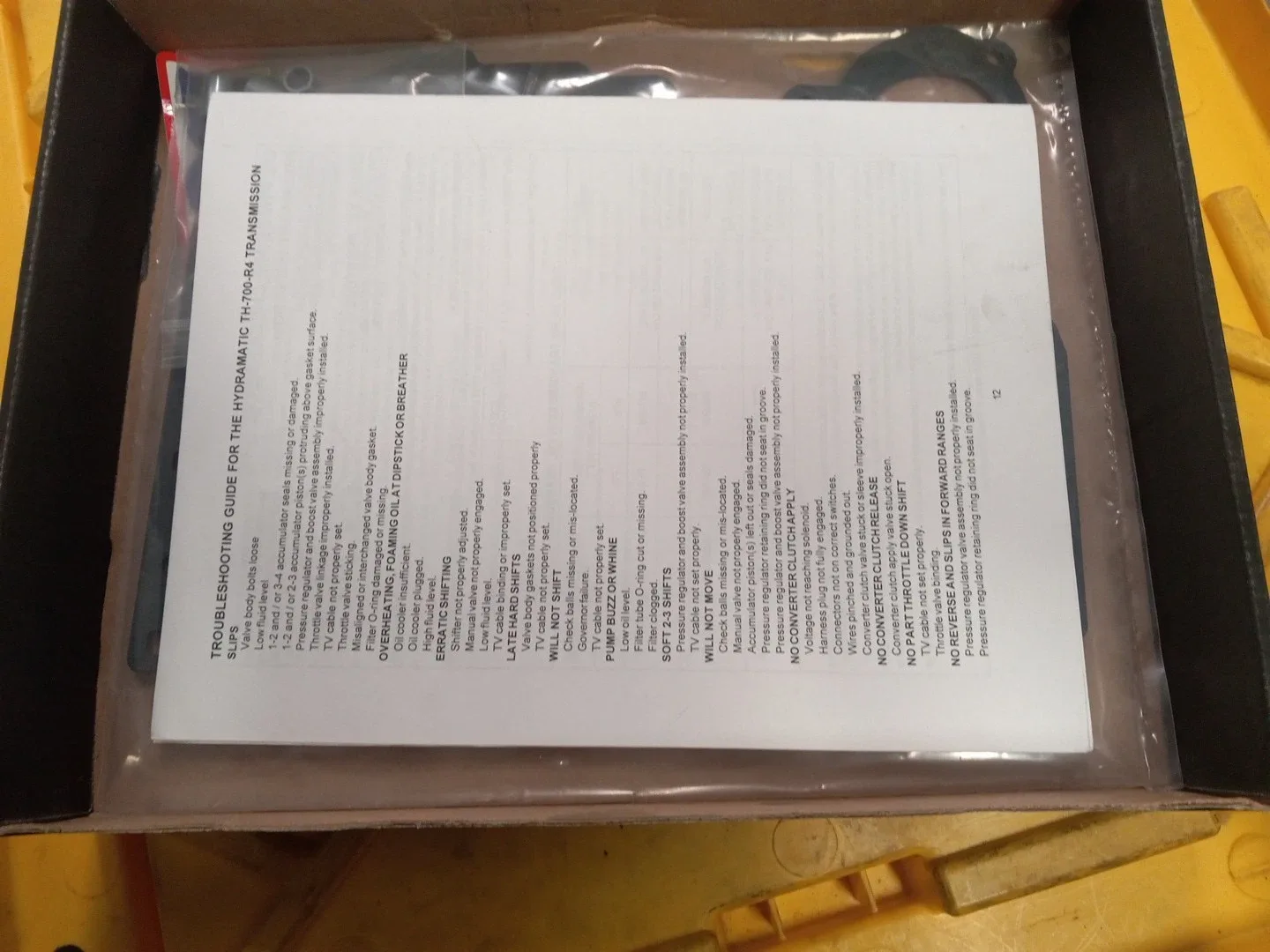 B&M 70239 700R4 SHIFT KIT 1982 TO 1993 image 4